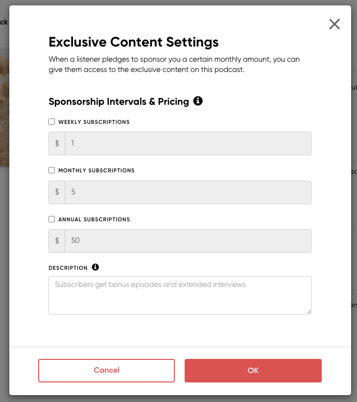 Earn more money with RedCircle using our subscriptions feature