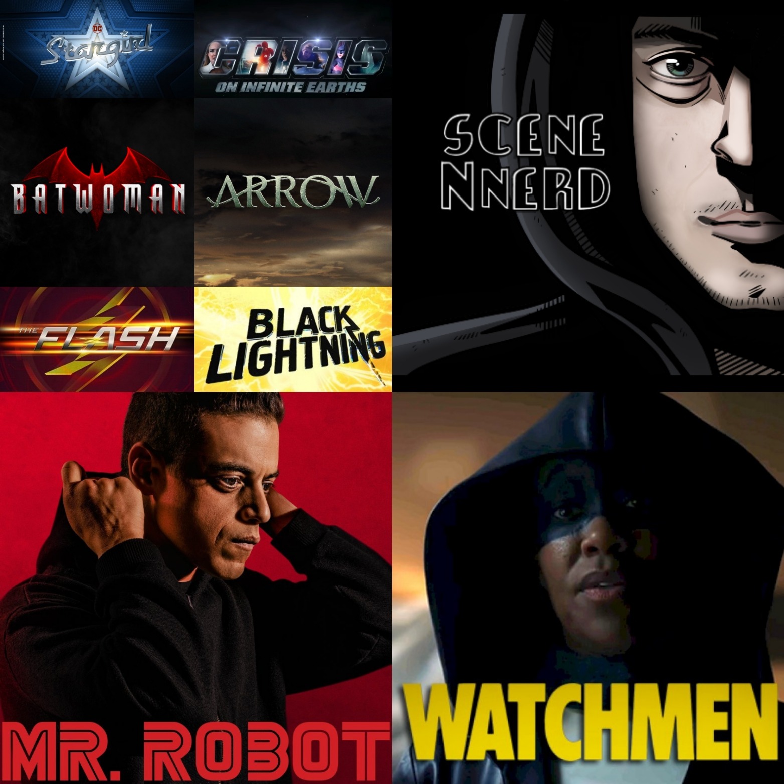 GVN Presents: Scene N Nerd - The Heroes, Robots, and the Watchmen episode artwork