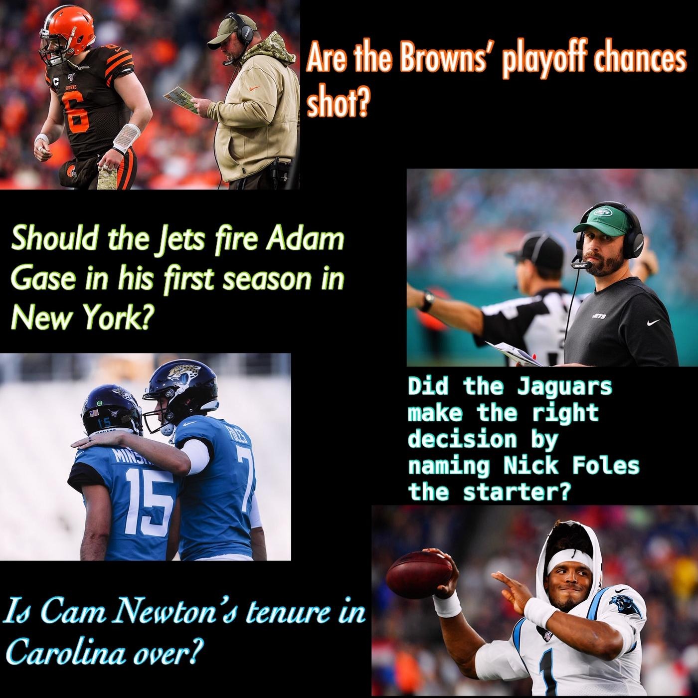 Week 10: Discussing the Browns and Jets' struggles + Game Picks episode artwork
