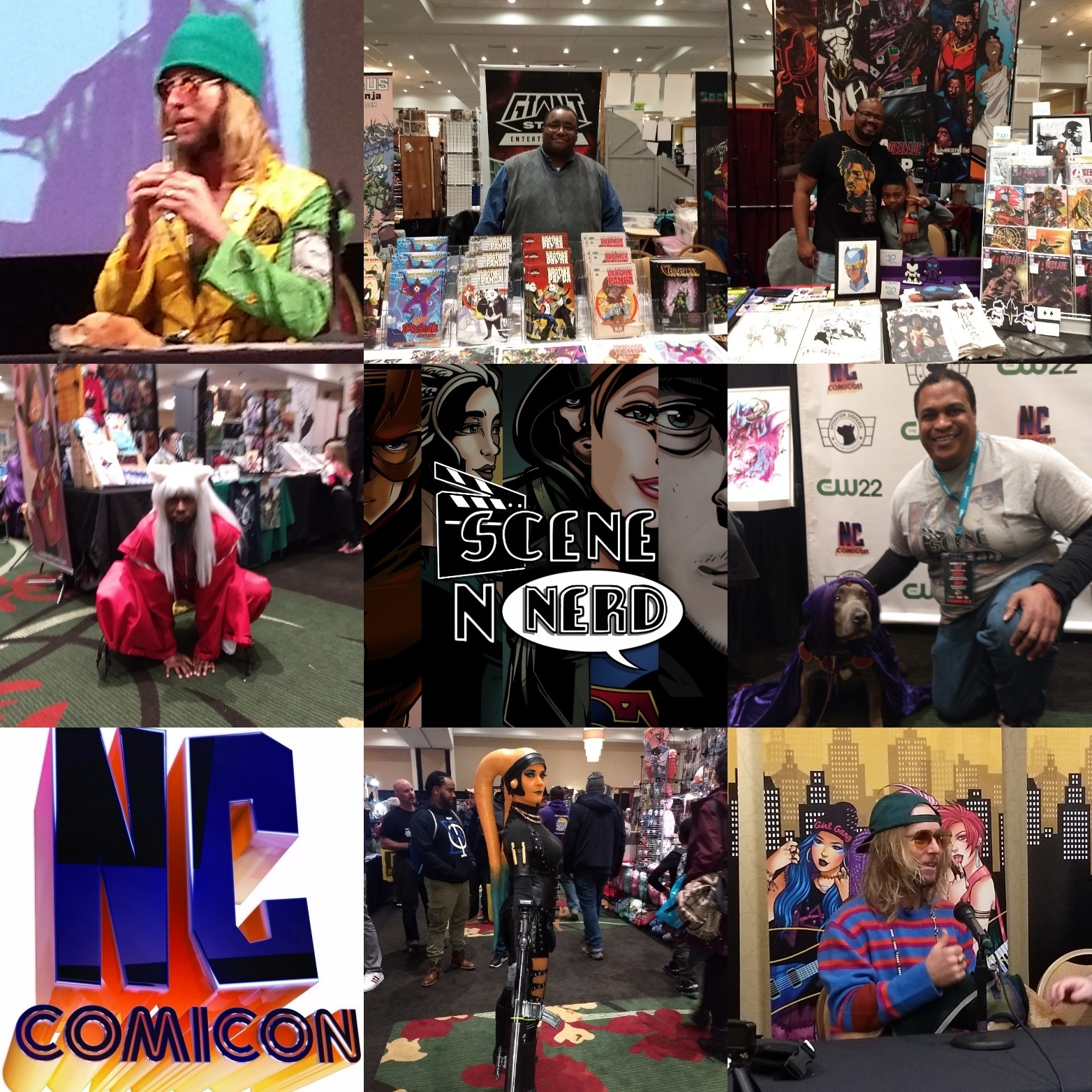 GVN Presents: Scene N Nerd - Will goes to NC Comicon 2019 episode artwork