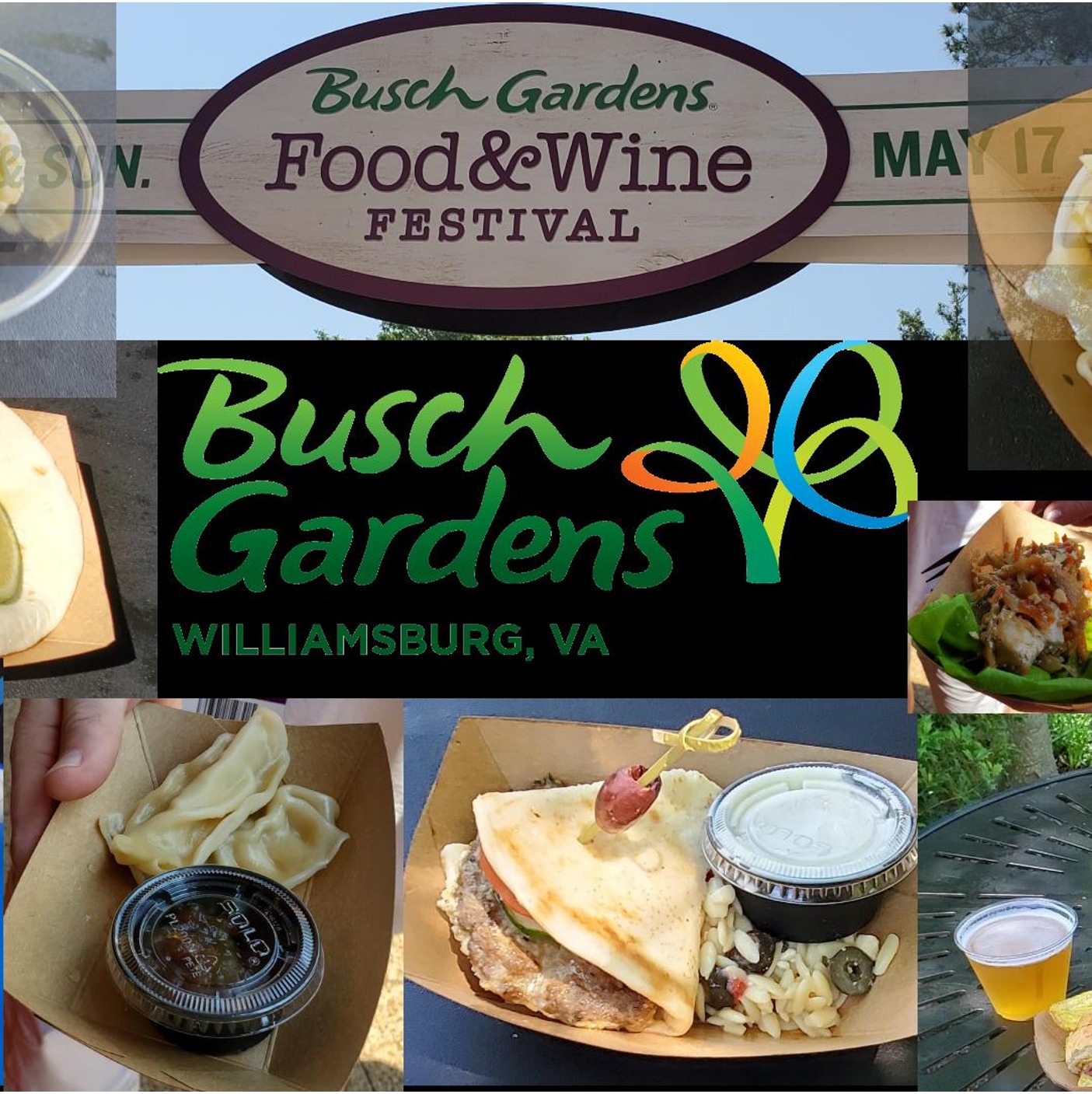 VTPM057: Busch Gardens Williamsburg Food & Wine Festival 2019 review & thoughts of Finnegan’s Flyer & Cutback Water Coaster episode artwork