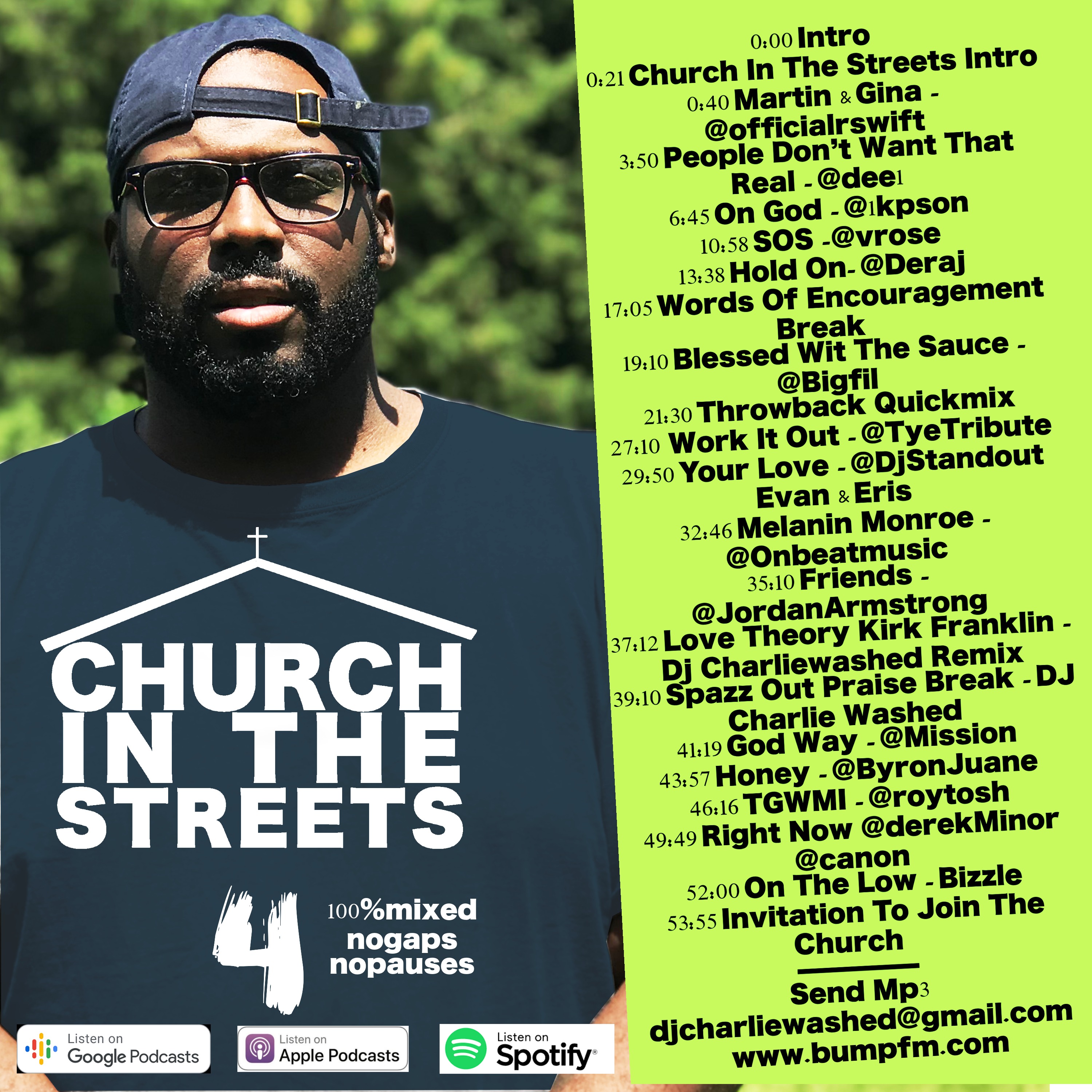 Church In The Streets (Mixshow) with DJ Charlie Washed
