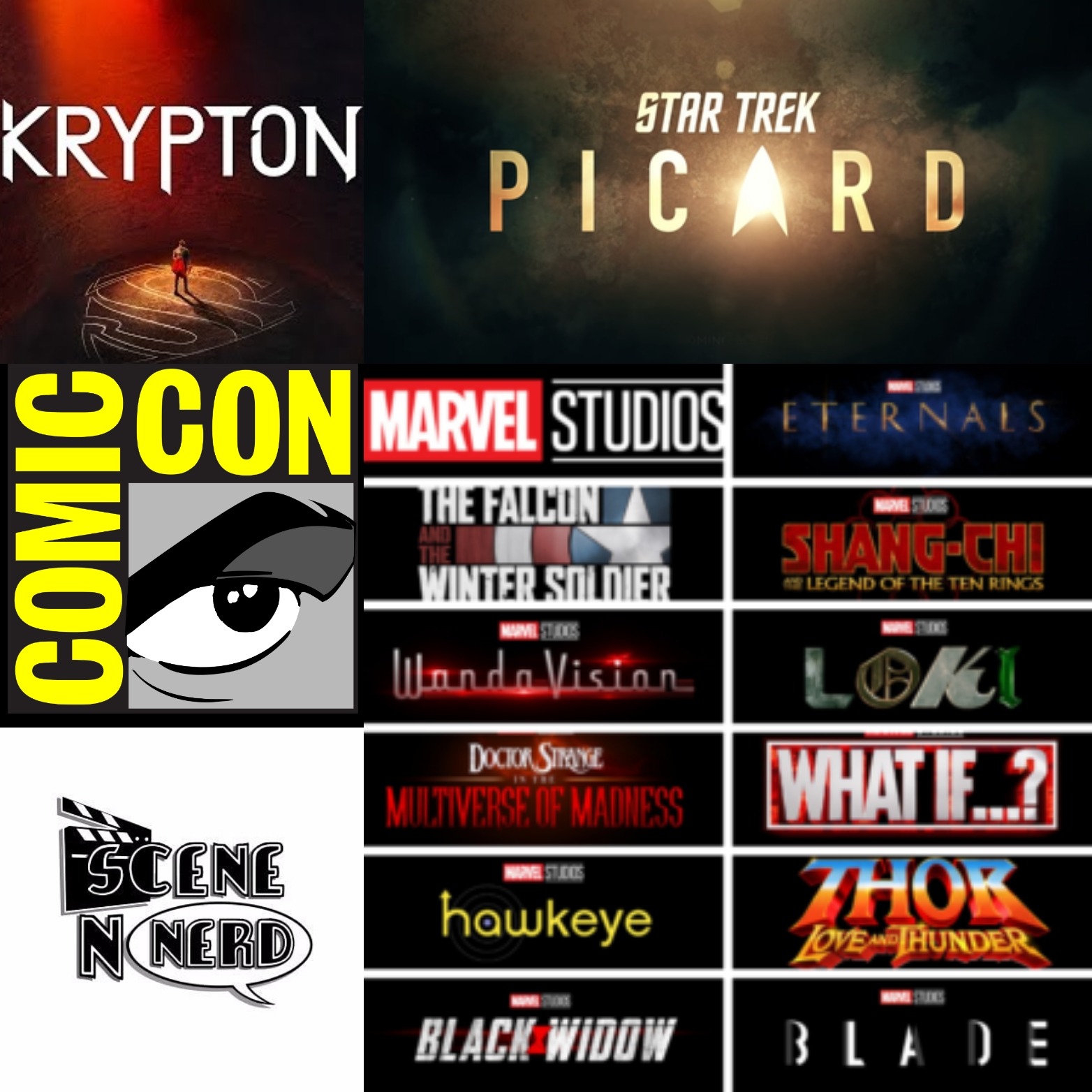 GVN Presents: Scene N Nerd Podcast - Comic Con News and a Dash of Krypton episode artwork