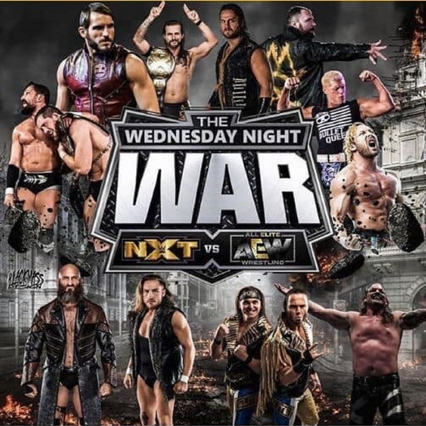 Wrestling Geeks Alliance: Wednesday Night Wars episode artwork