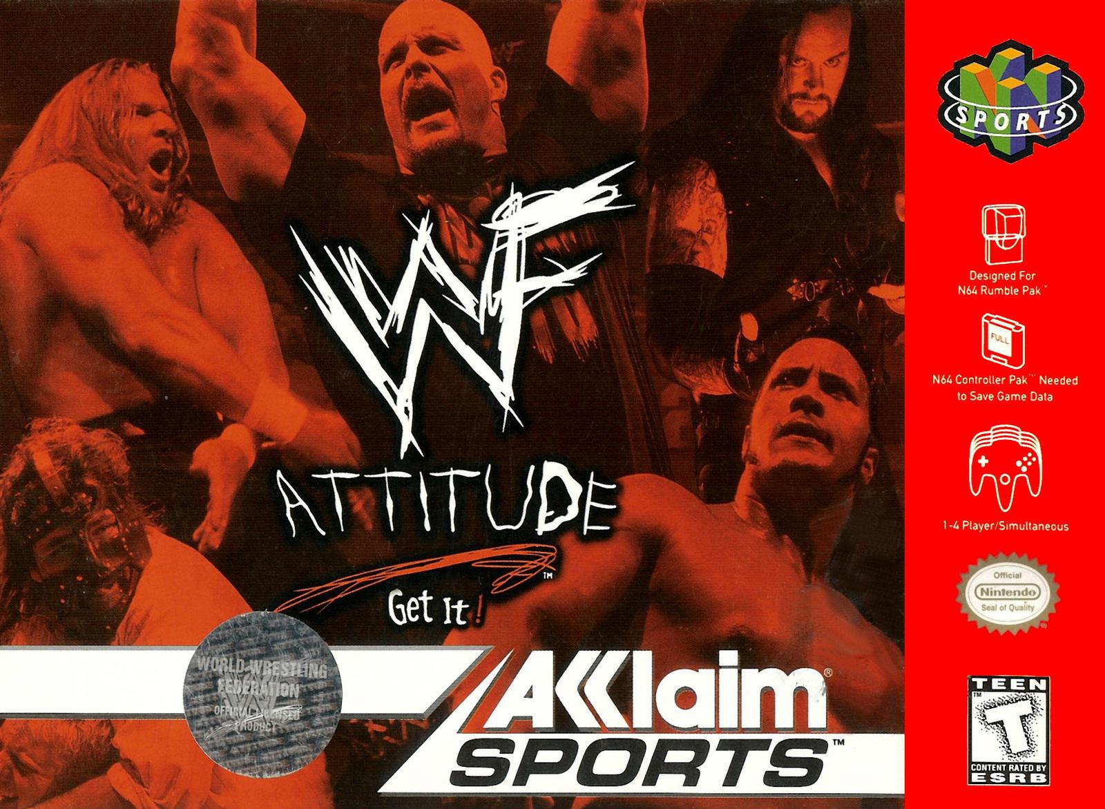 cover of episode Music of the Mat #42: WWF Attitude Custom Themes