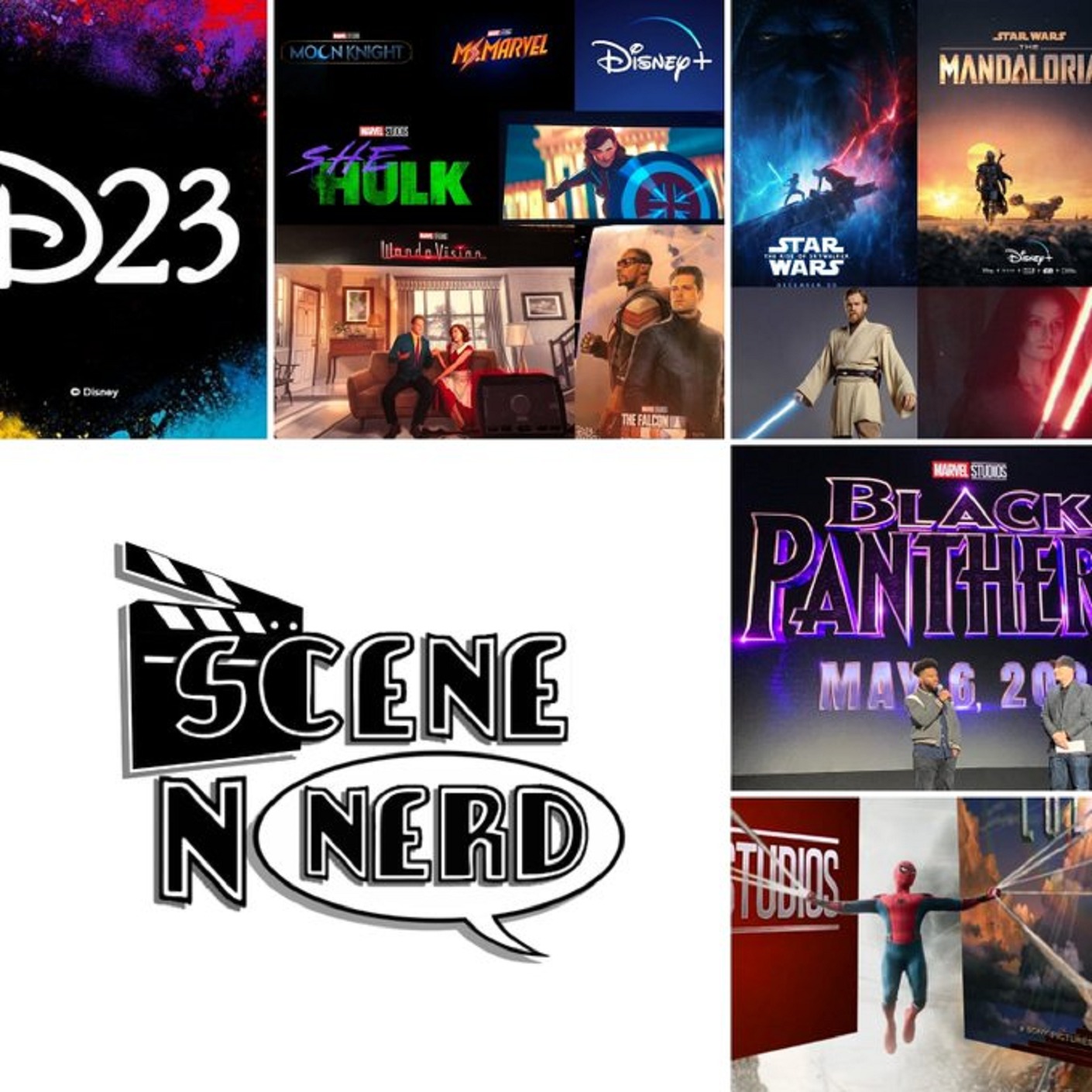 GVN Presents: Scene N Nerd - News from the #D23Expo and the Spidey Divorce episode artwork