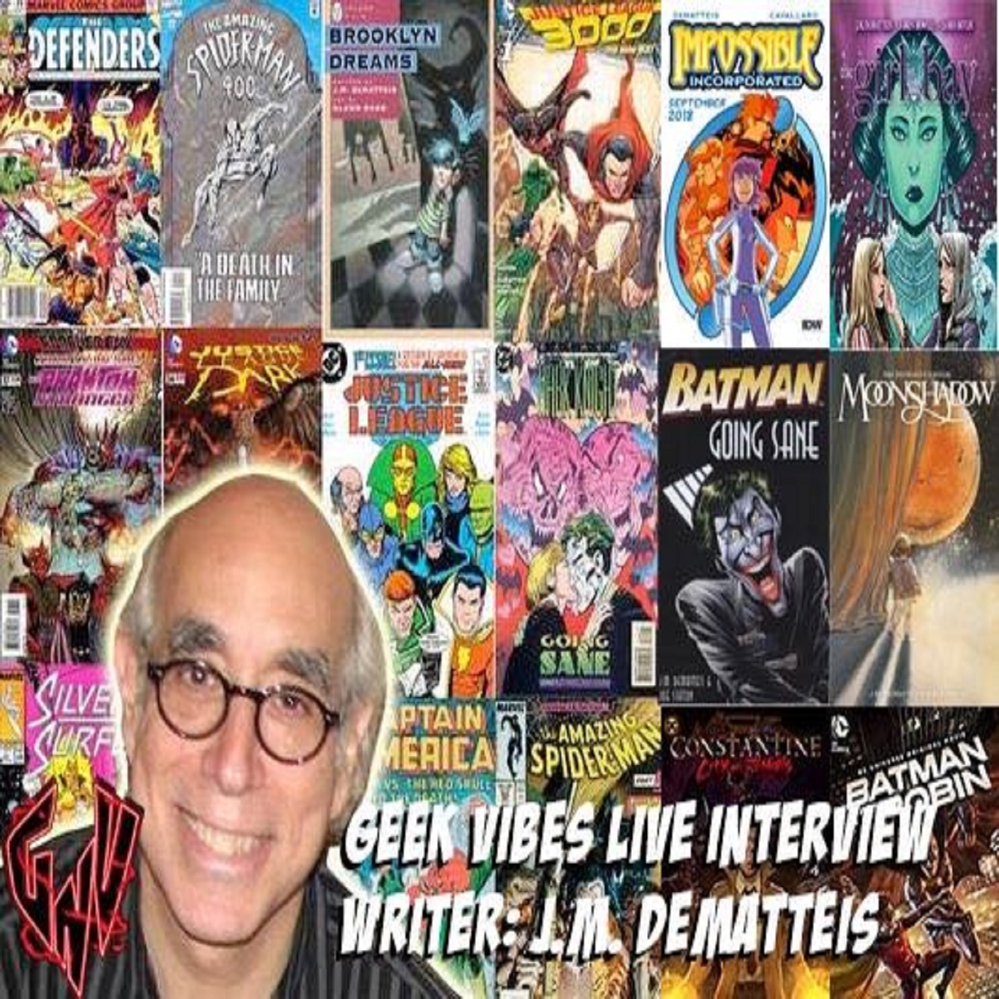 Geek Vibes Interview: J.M. DeMatteis episode artwork
