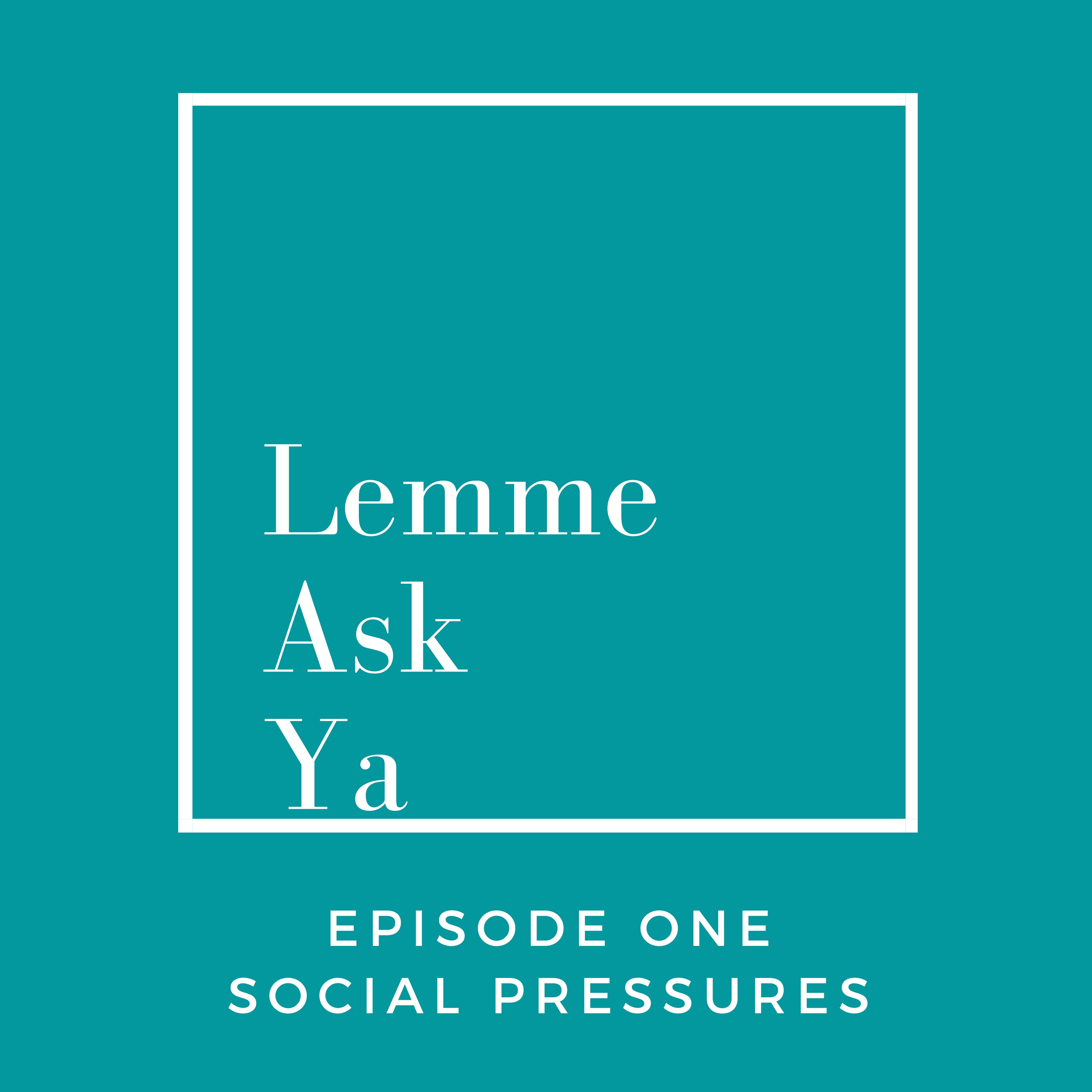 Ep 1 Social Pressures, Sponsors, and Pyramid Schemes?