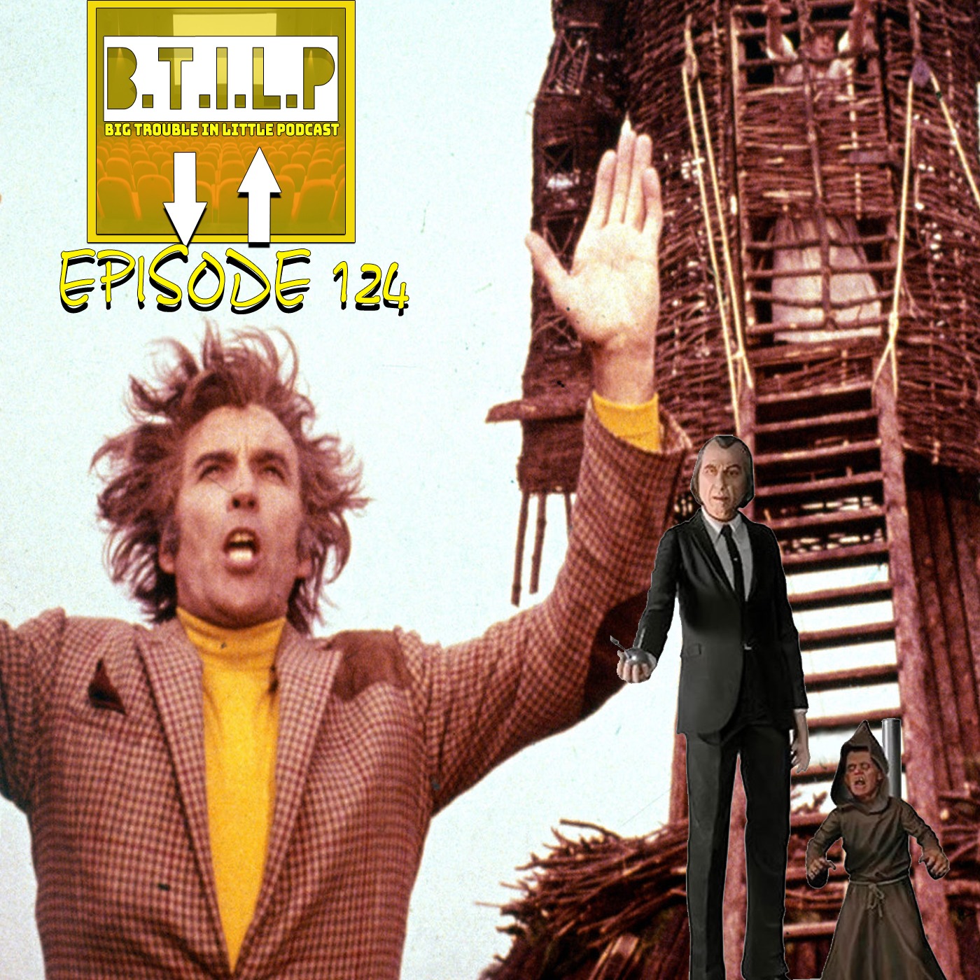PHANTASM/THE WICKERMAN -1973- (EPI.124 BIG TROUBLE IN LITTLE PODCAST) episode artwork