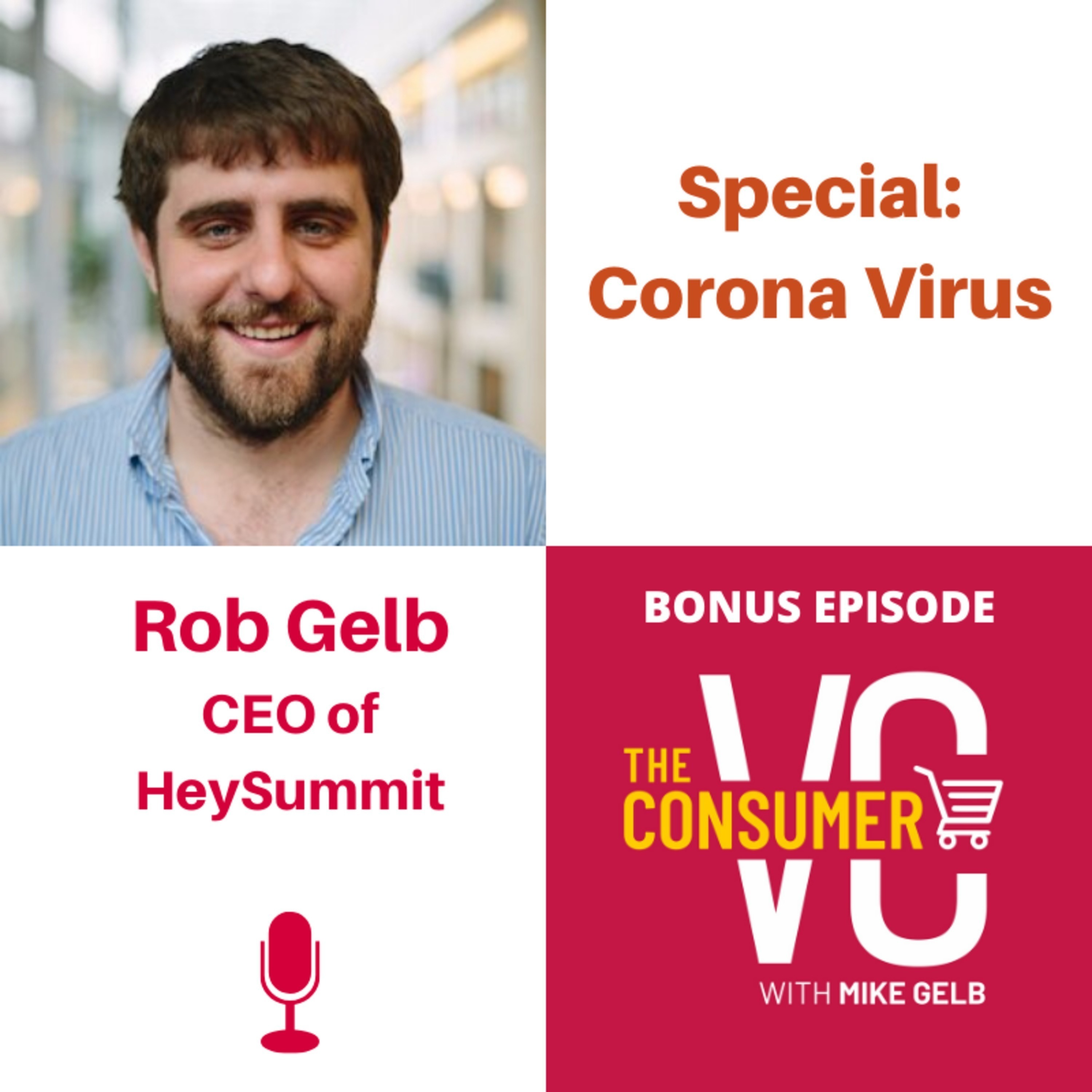 Bonus - Coronavirus: Feat. Robert Gelb (HeySummit) - How early stage investors are thinking about the current landscape?