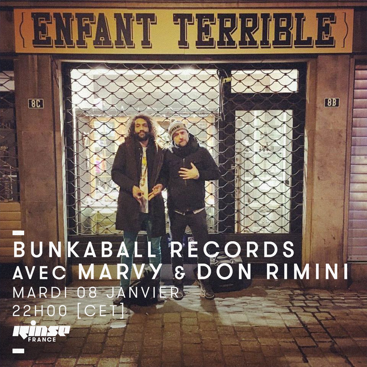 Bunkaball Radio Show at Rinse France