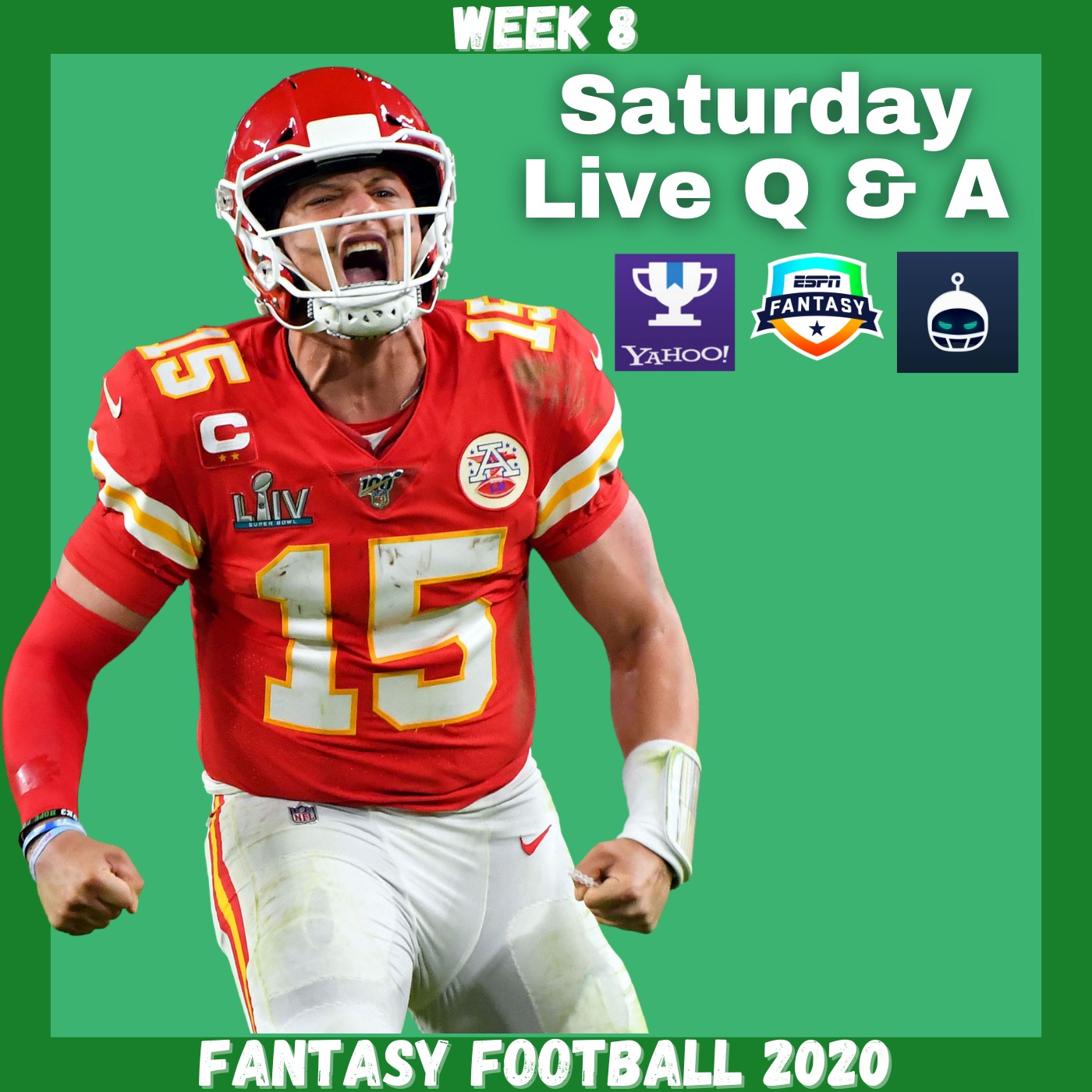 Fantasy Football 2020 | Week 8 Saturday Q & A Live Stream