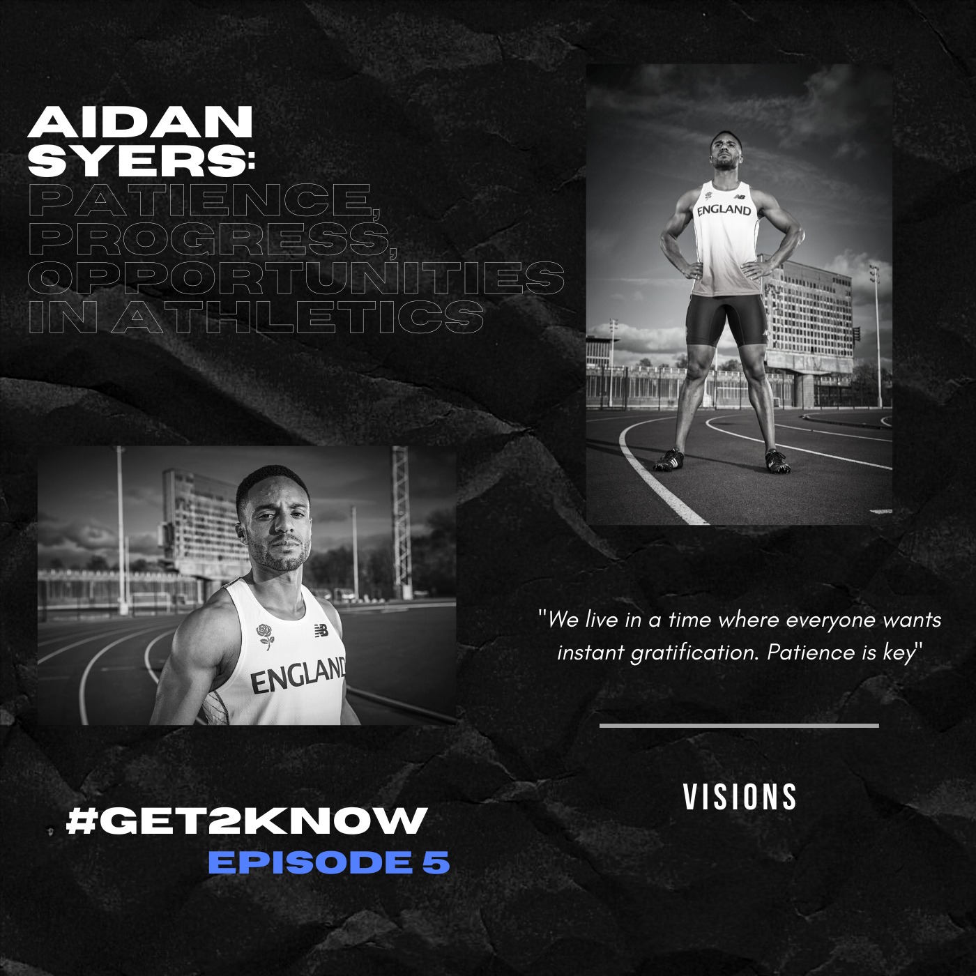Aidan Syers: Patience, Progress & Opportunities in Athletics - #Get2Know Ep 5