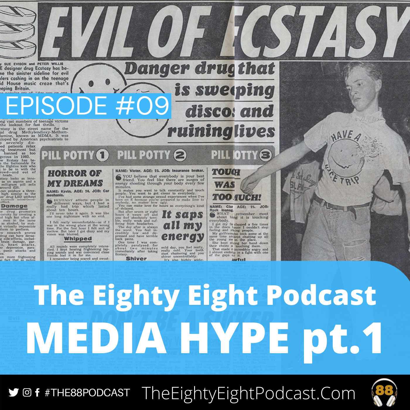The Eighty Eight Podcast | #09 | Media Hype PT1 episode artwork