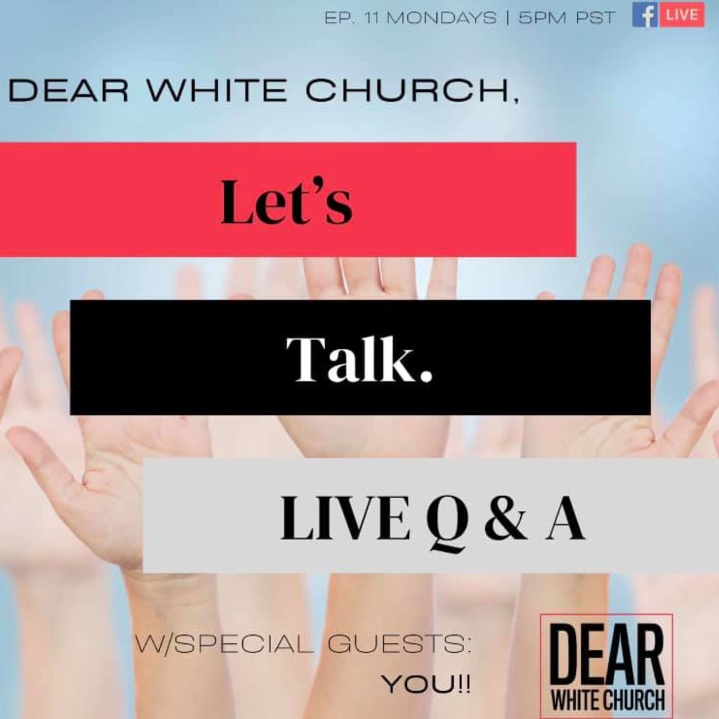 Dear White Church, Live Q&A with your Host. Dear White Church, Live Q&A with your Host.