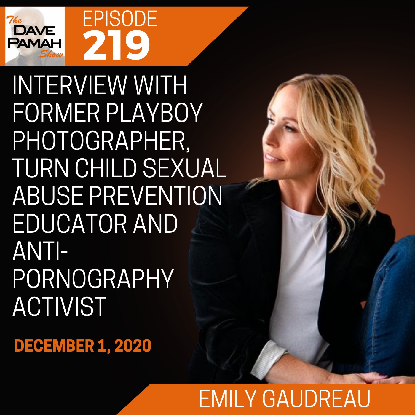 Interview with former playboy photographer, turn child sexual abuse prevention educator and anti-pornography activist Emily Gaudreau Image