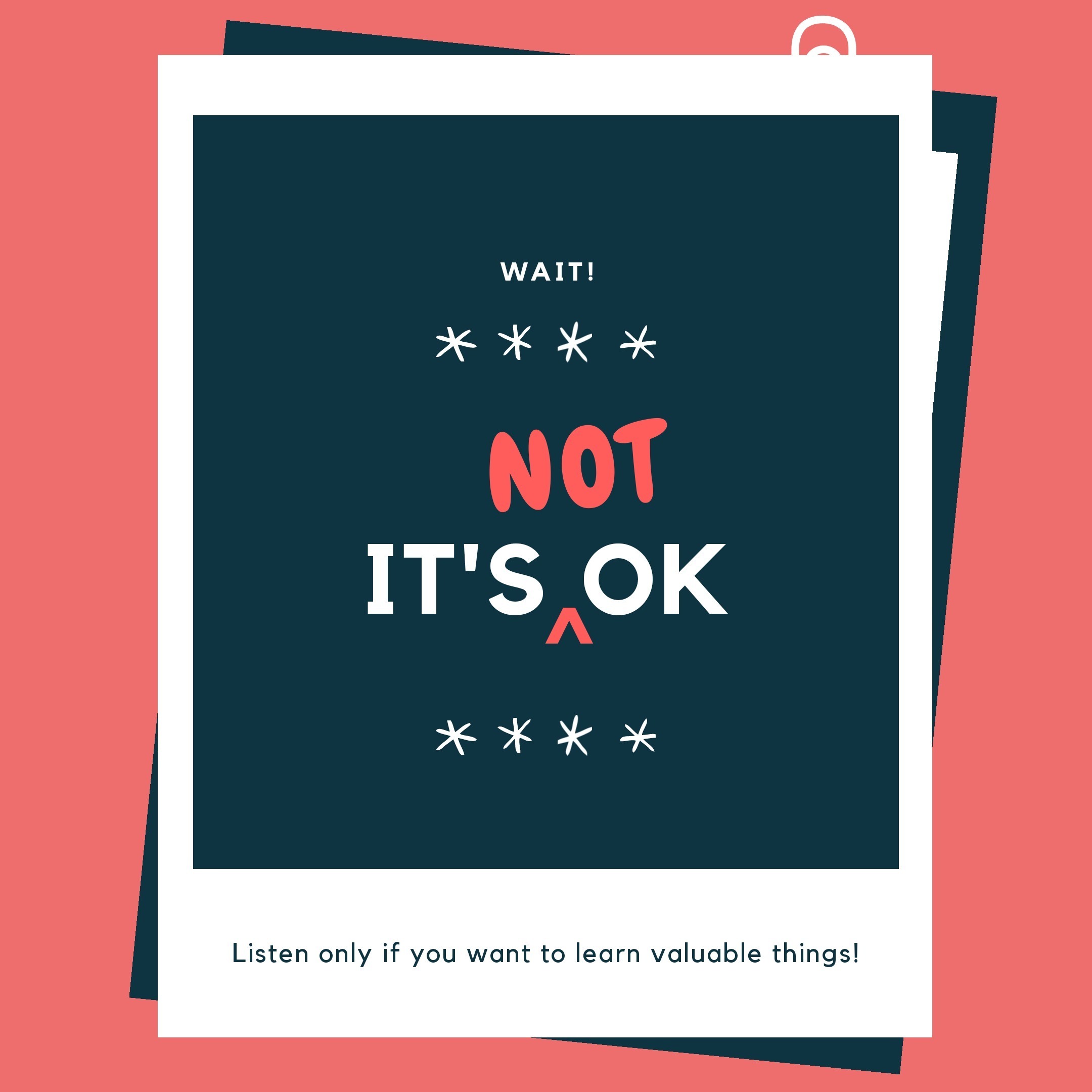 It\'s Not Ok