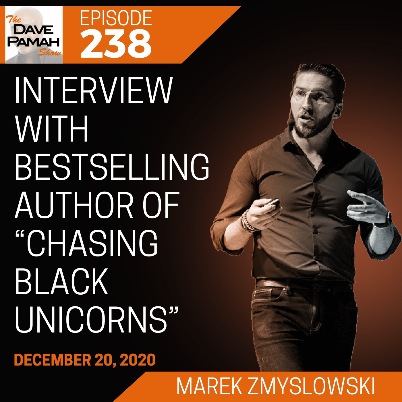 Interview with bestselling author of “Chasing Black Unicorns” Marek Zmyslowski Image