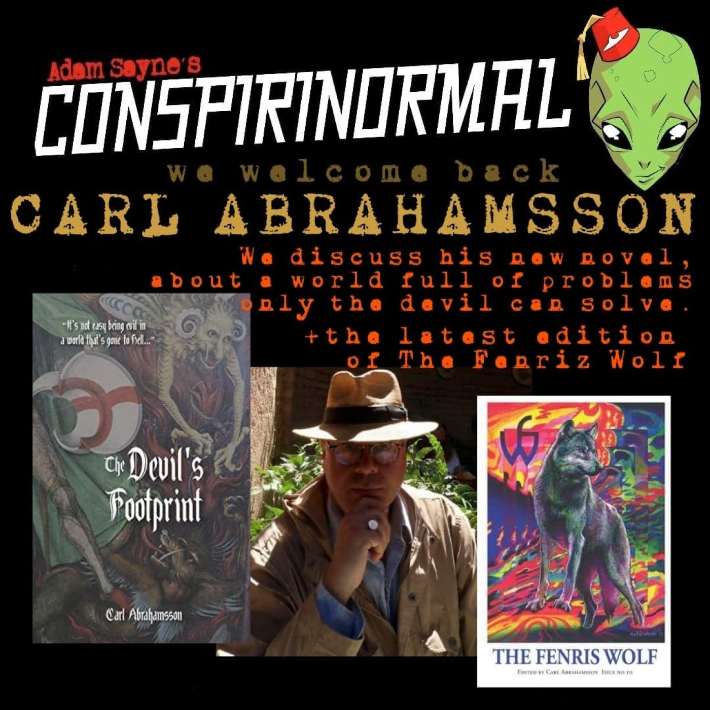 Conspirinormal 345-Carl Abrahamsson 2 (The Devil's Footprint)
