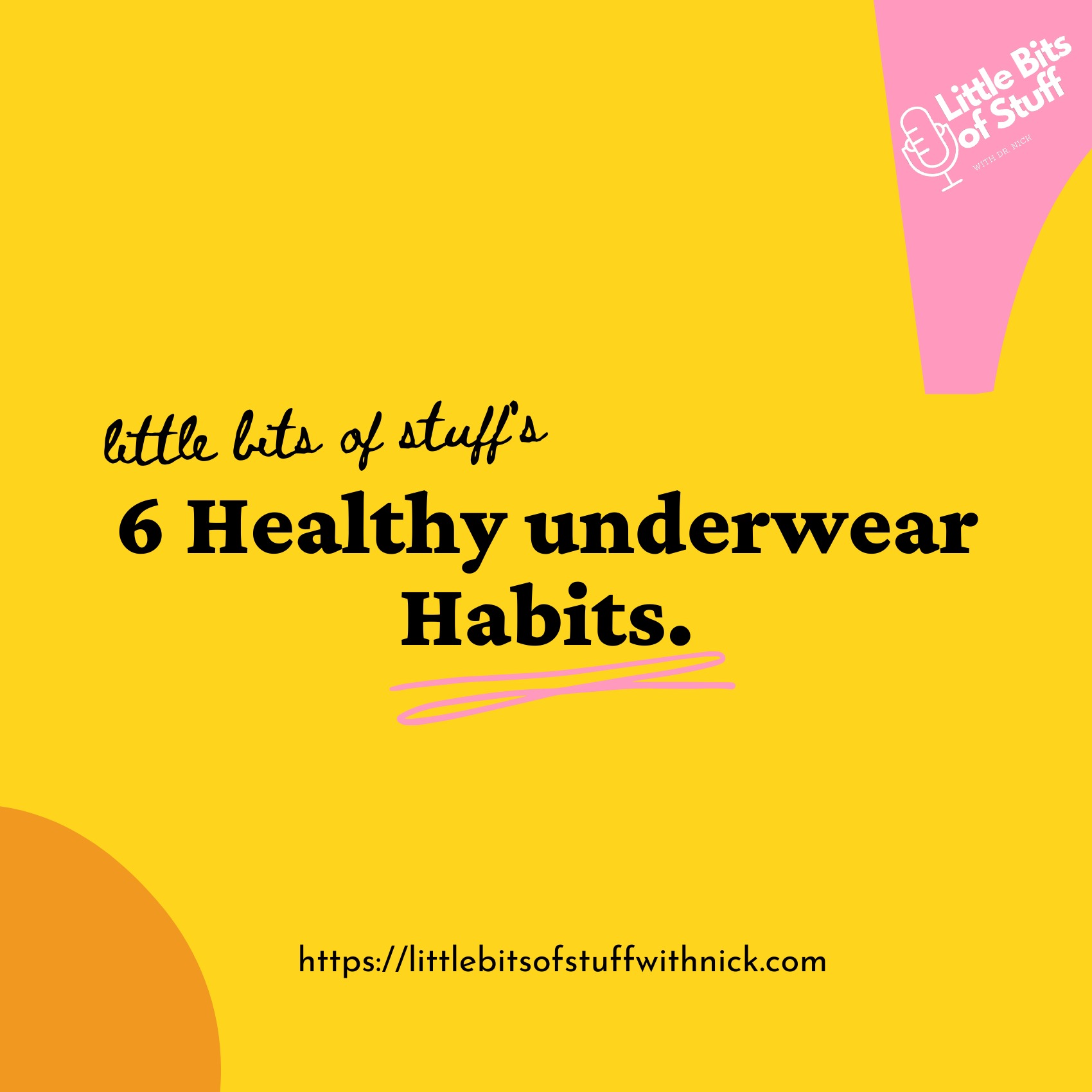 6 Healthy Underwear Habits