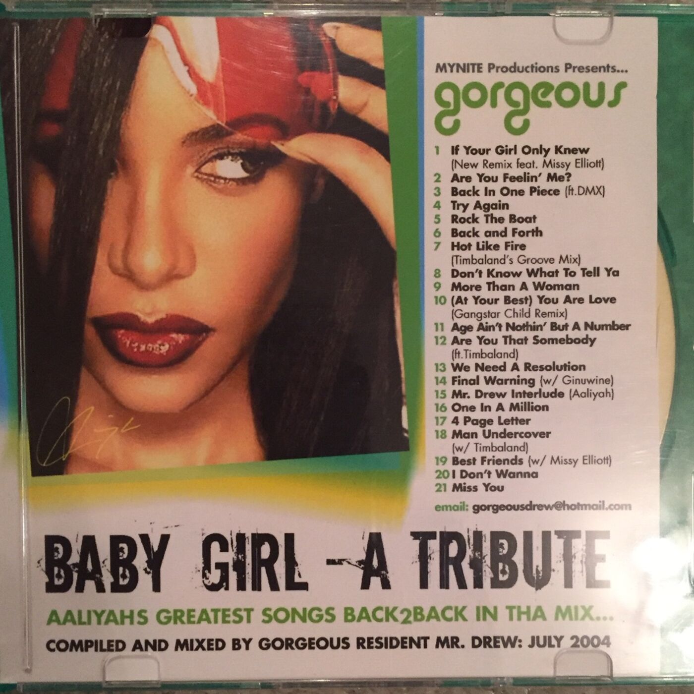The Best of Aaliyah - Mixed by DJ Mr Drew