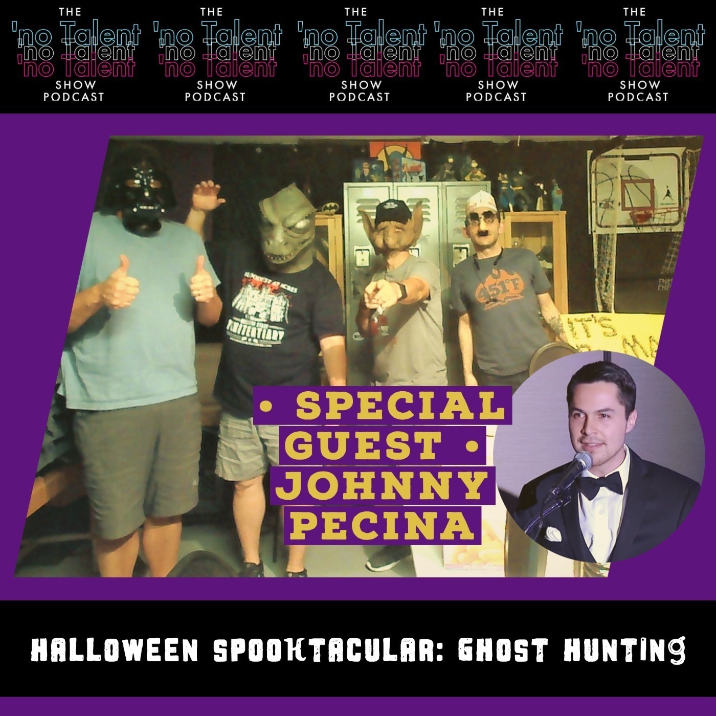 The 'no Talent Show Ep 36: "Halloween Spooktacular - Ghost Hunting." episode artwork