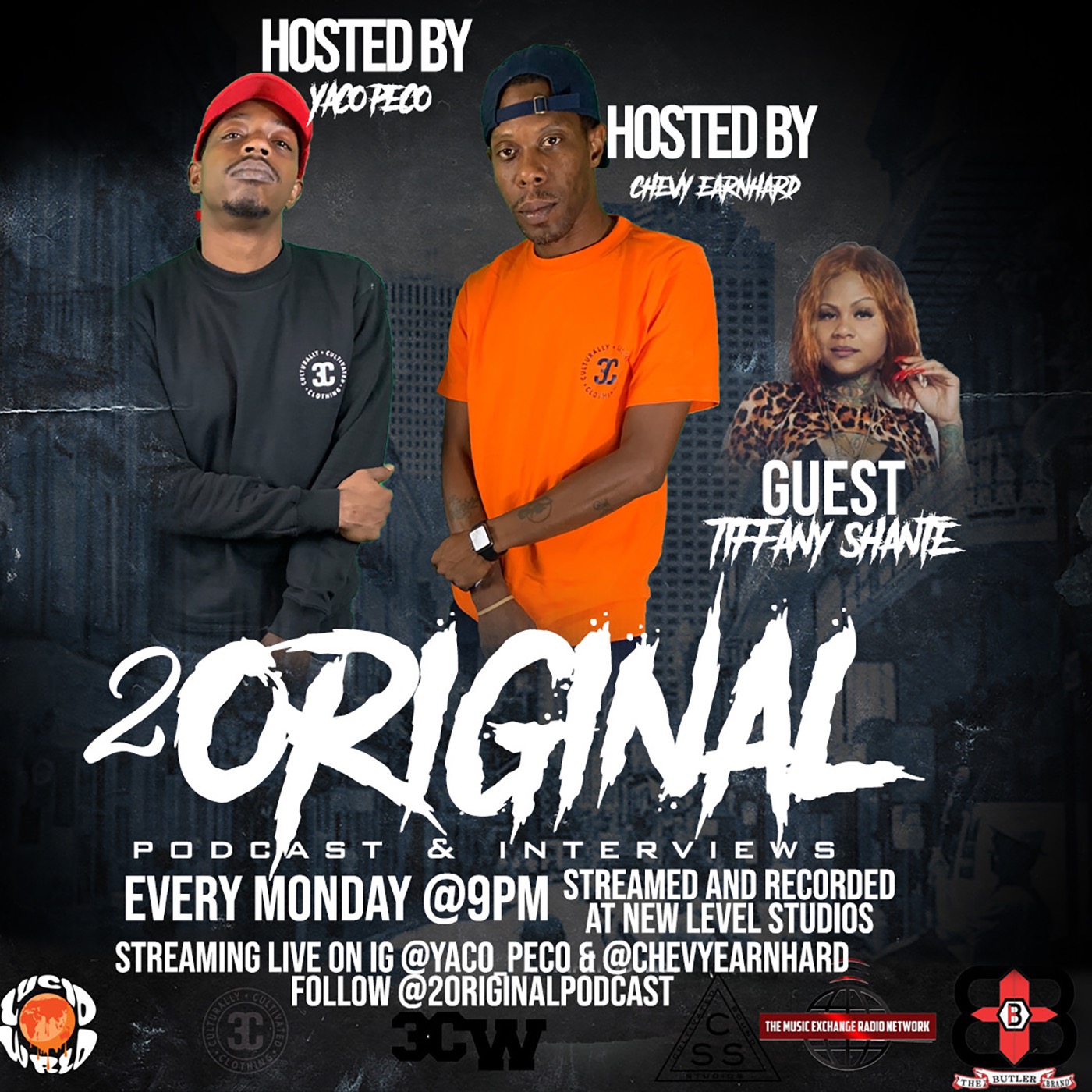 2 Original Podcast Hosted by Chevy Earnhard & Yaco - Peco