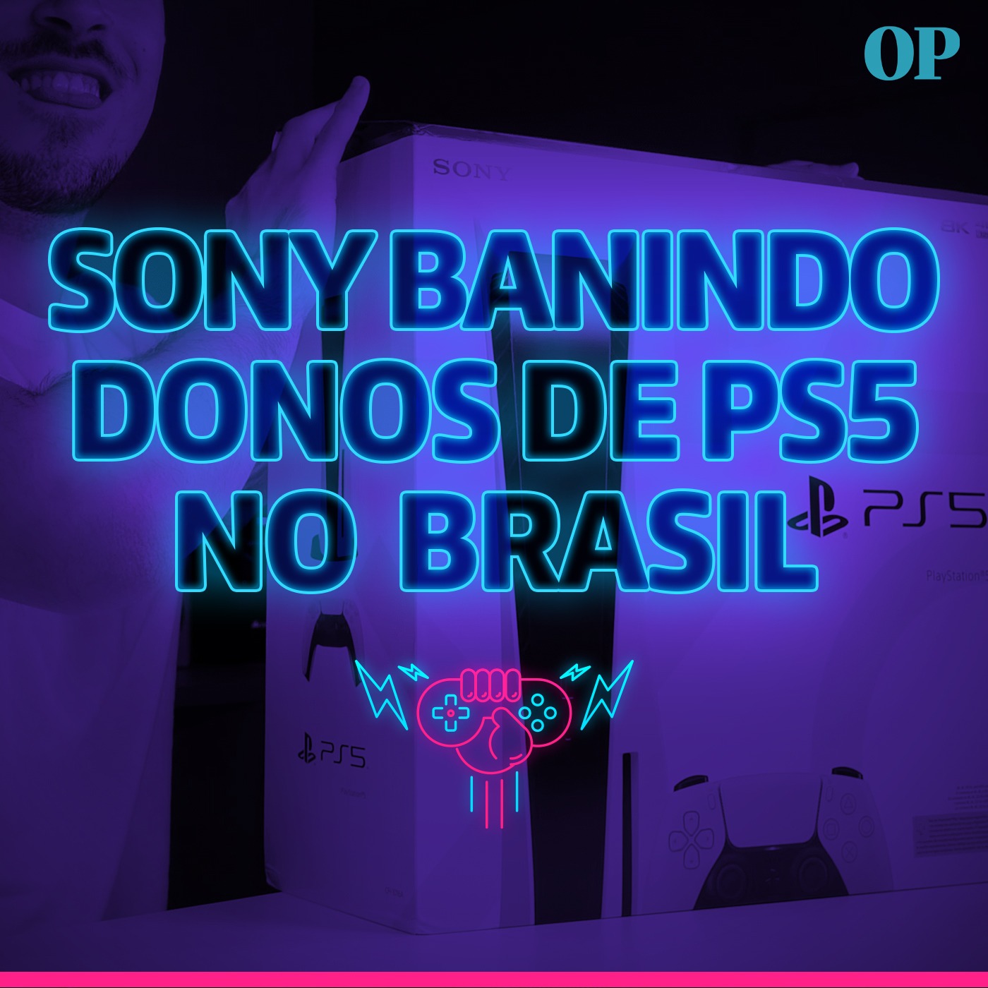 #44 - Banimentos de PS5 no Brasil, Microsoft compra Smash.gg, Zangado teve canal hackeado e Kratos e Master Chief em Fortnite? episode artwork