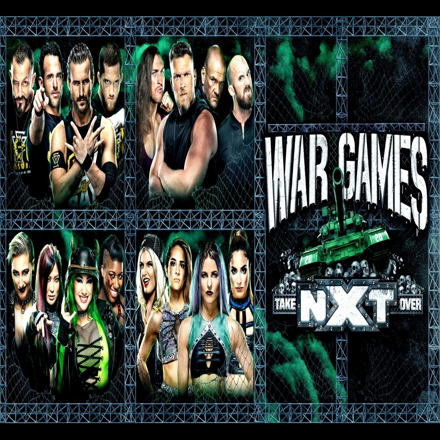 Wrestling Geeks Alliance - NXT War Games Preview episode artwork
