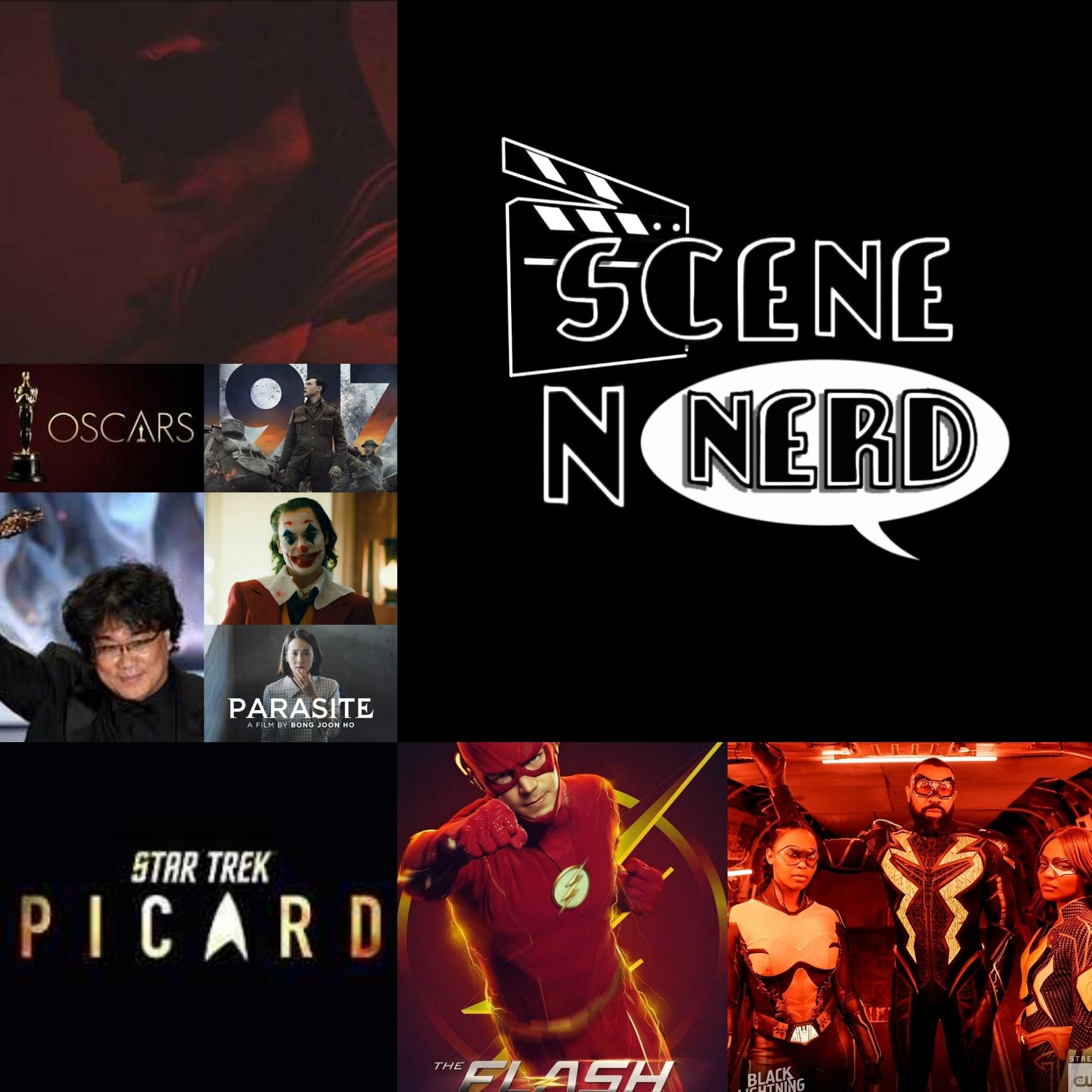 GVN Presents: Scene N Nerd - The Flash & 1917 who? Picard & Parasite Sweeps the Oscars episode artwork