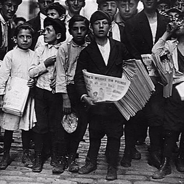 Newsies Strike of 1899 episode artwork