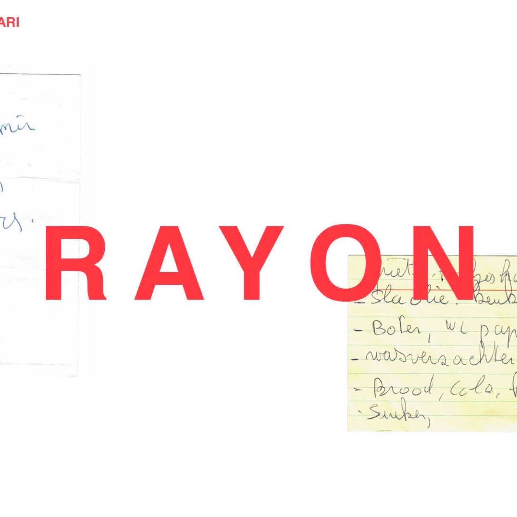 Rayon podcast artwork