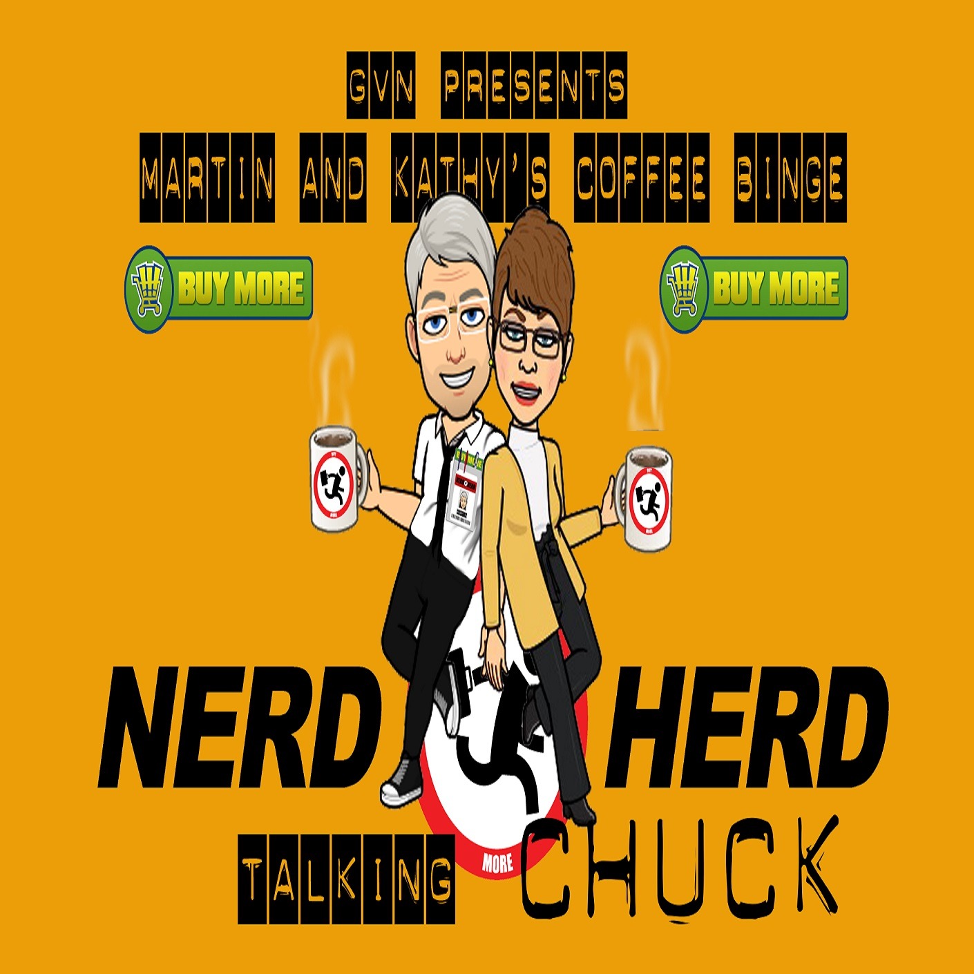 Martin & Kathy’s Coffee Binge - Talking Chuck episode artwork