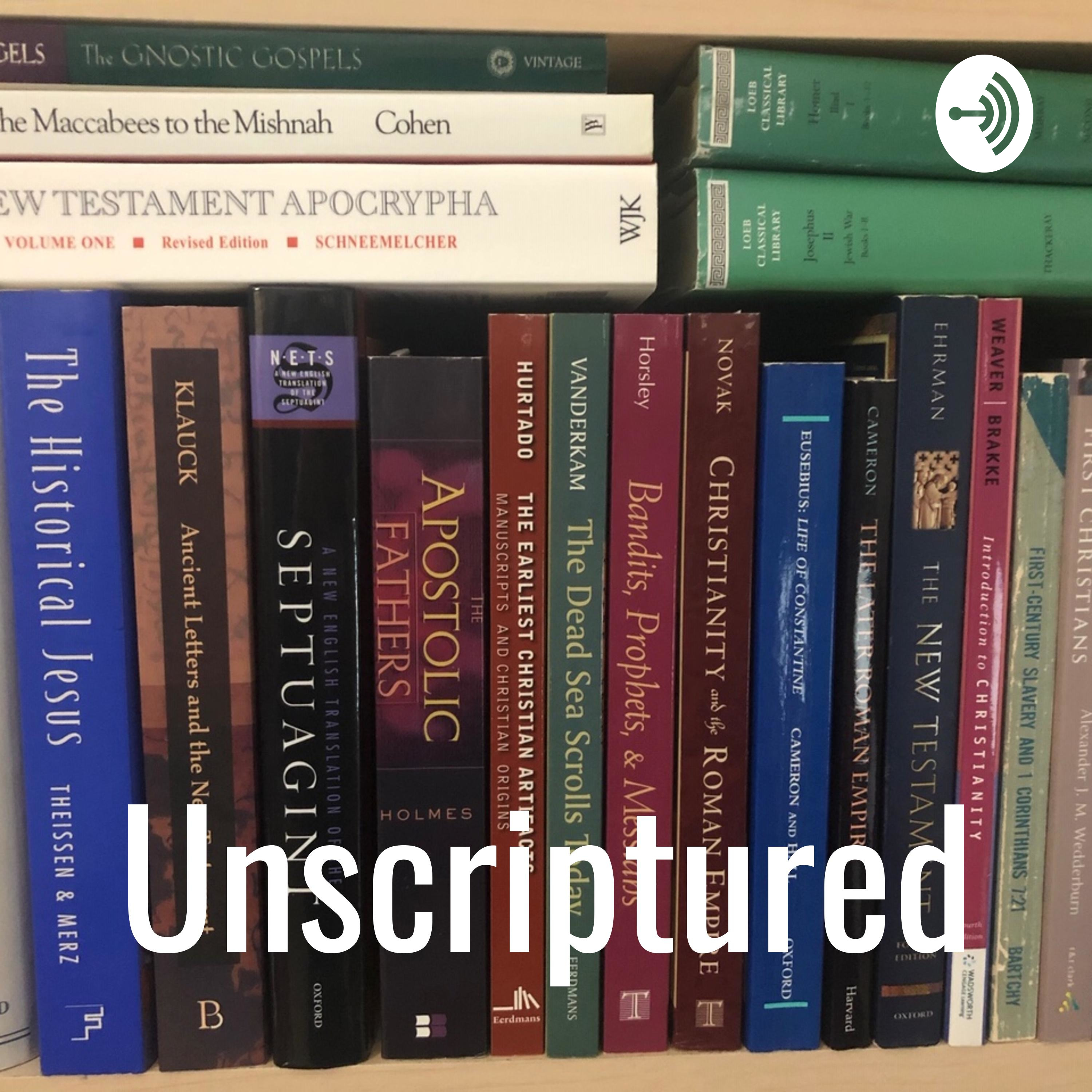 Unscriptured podcast artwork