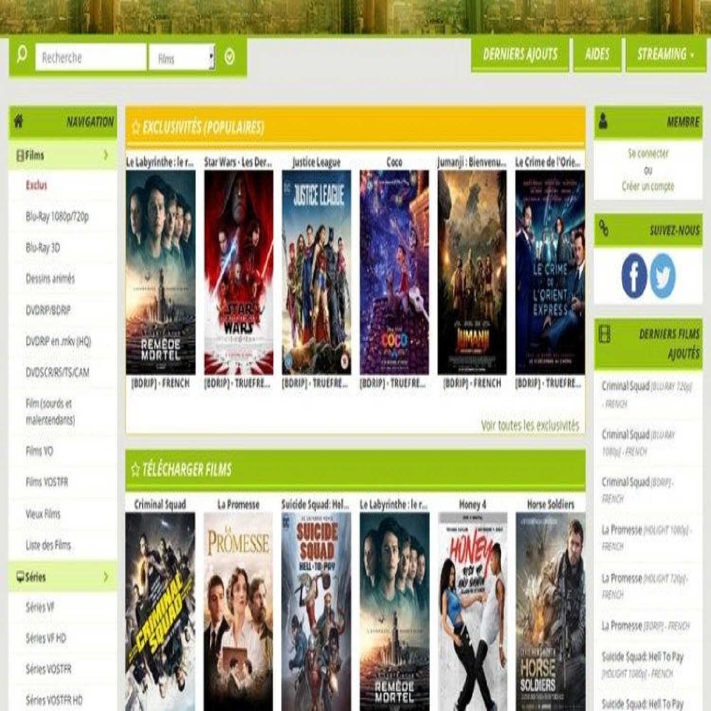 Regarder film streaming wawacity en ligne