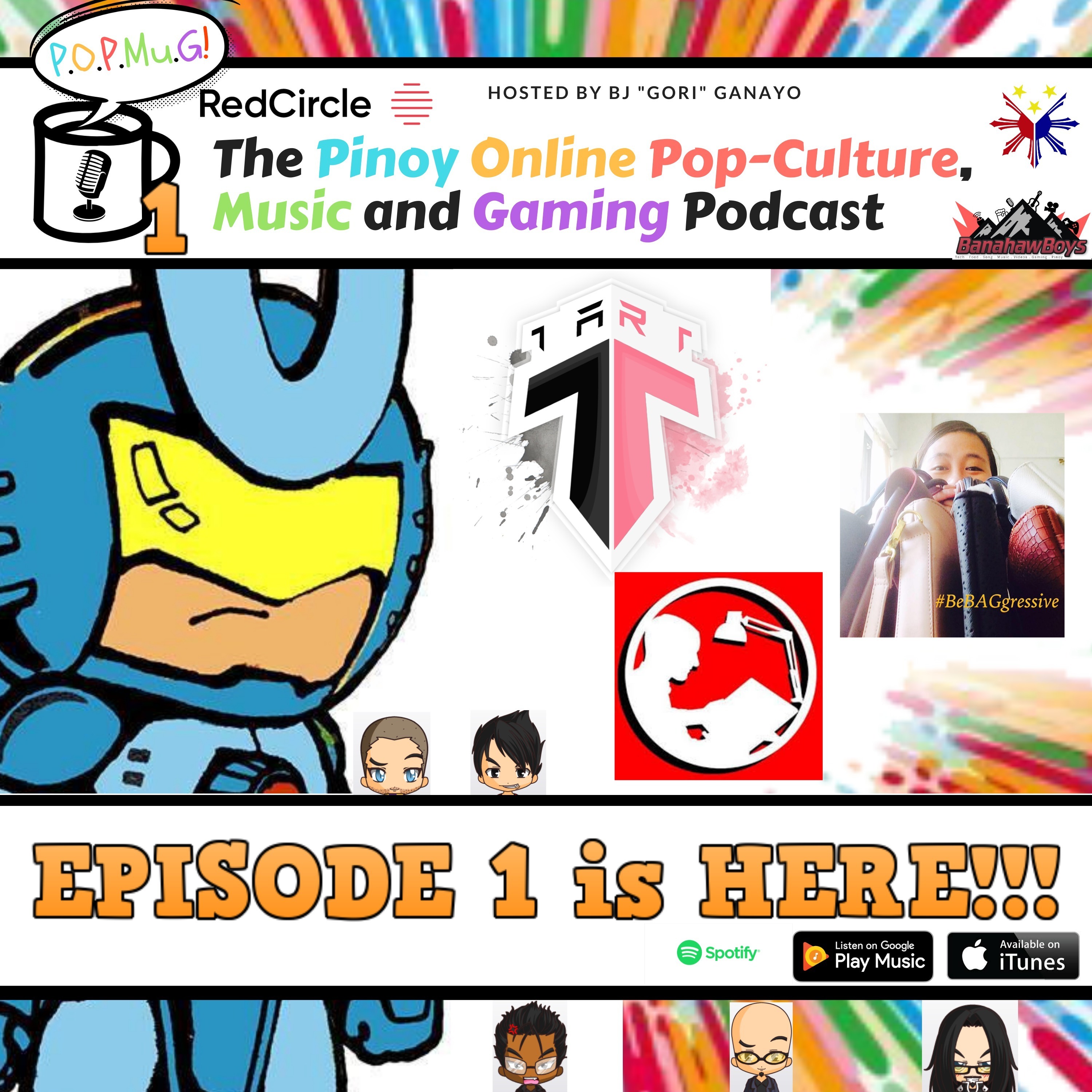 POPMuG! The Pinoy Online Pop Culture, Music and Gaming Podcast!