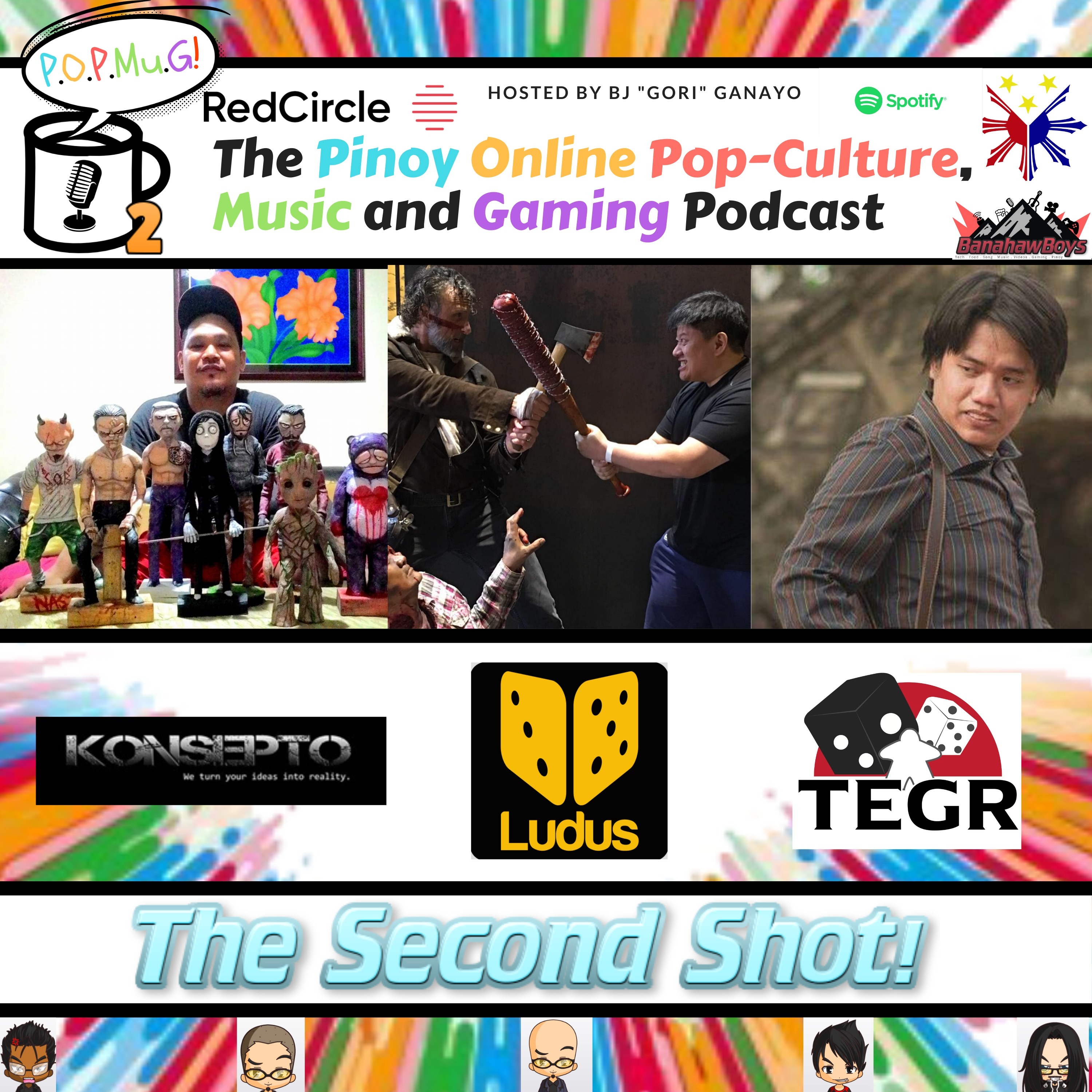 POPMuG! The Pinoy Online Pop Culture, Music and Gaming Podcast!