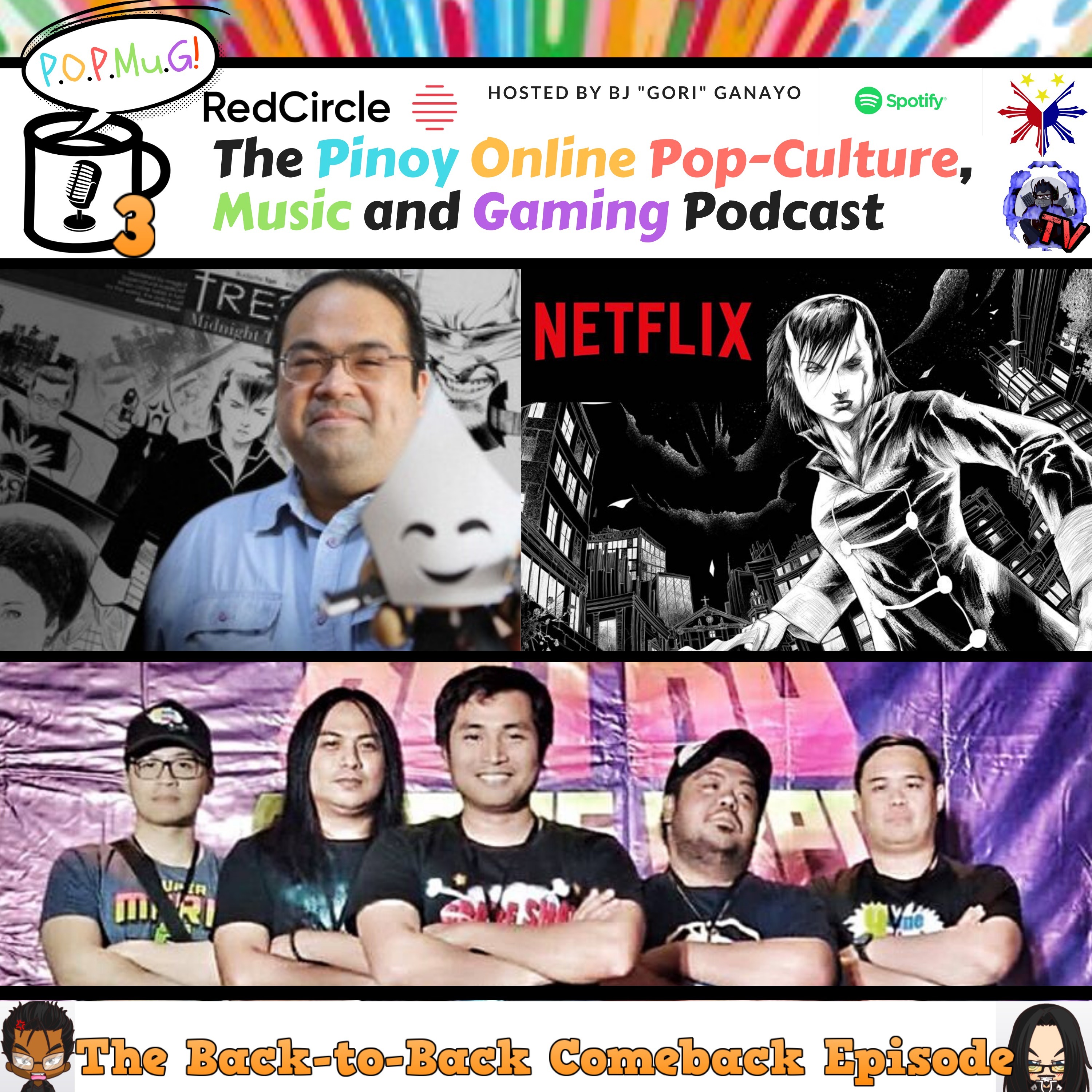 POPMuG! The Pinoy Online Pop Culture, Music and Gaming Podcast!