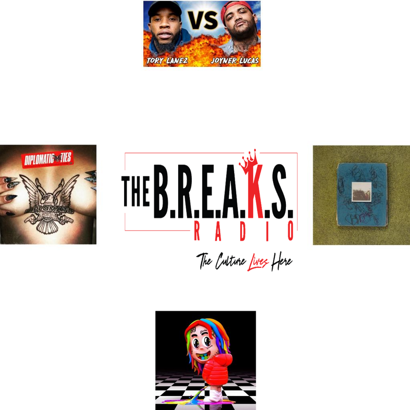 The B.R.E.A.K.S Radio: Episode 32 No More Albums! episode artwork