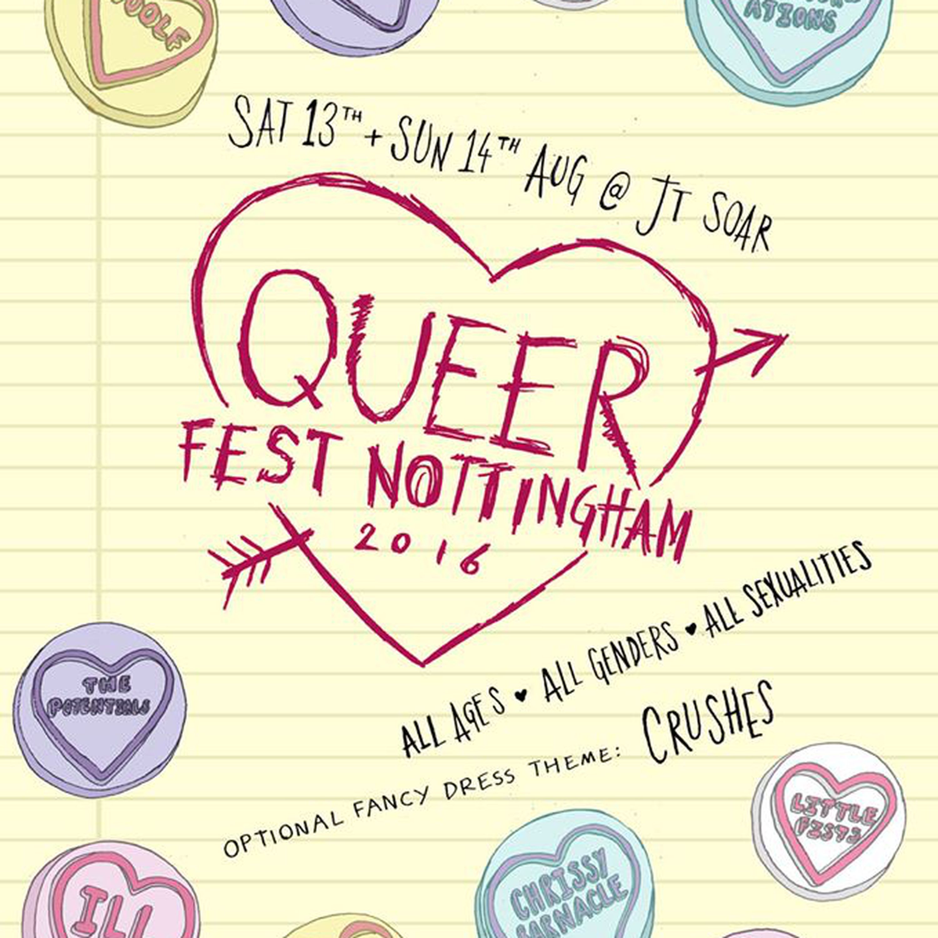 [Homoground Podcast #195] Queerfest Nottingham feat. Woolf / Emma Kupa / The Potentials / Milk Crimes / Camp Shy {hosted by scantron}