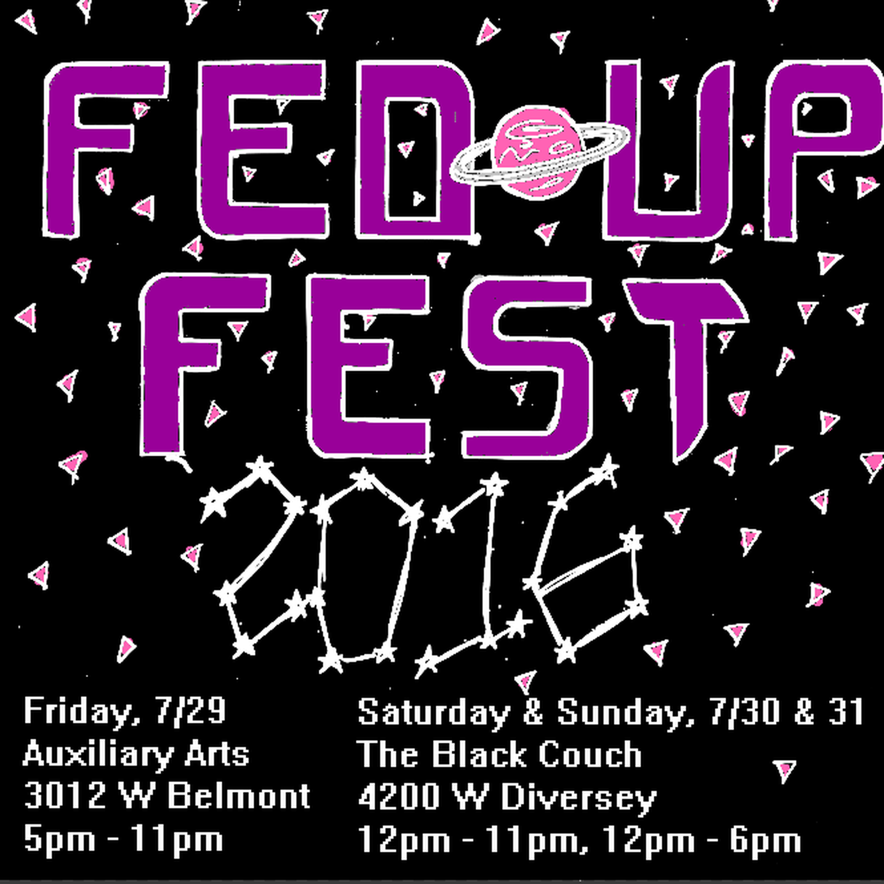 [Homoground Podcast #194] FED UP FEST (Chicago) feat. Jesus and his Judgemental Father / Ugly Lovers / Crutch / Sissyfit / Naive Sense / Human Being / Pussy Foot {hosted by scantron}