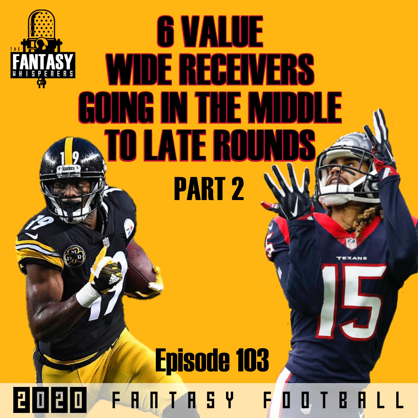Value Wide Receivers Going in the Middle to Late Rounds Episode 103 episode artwork