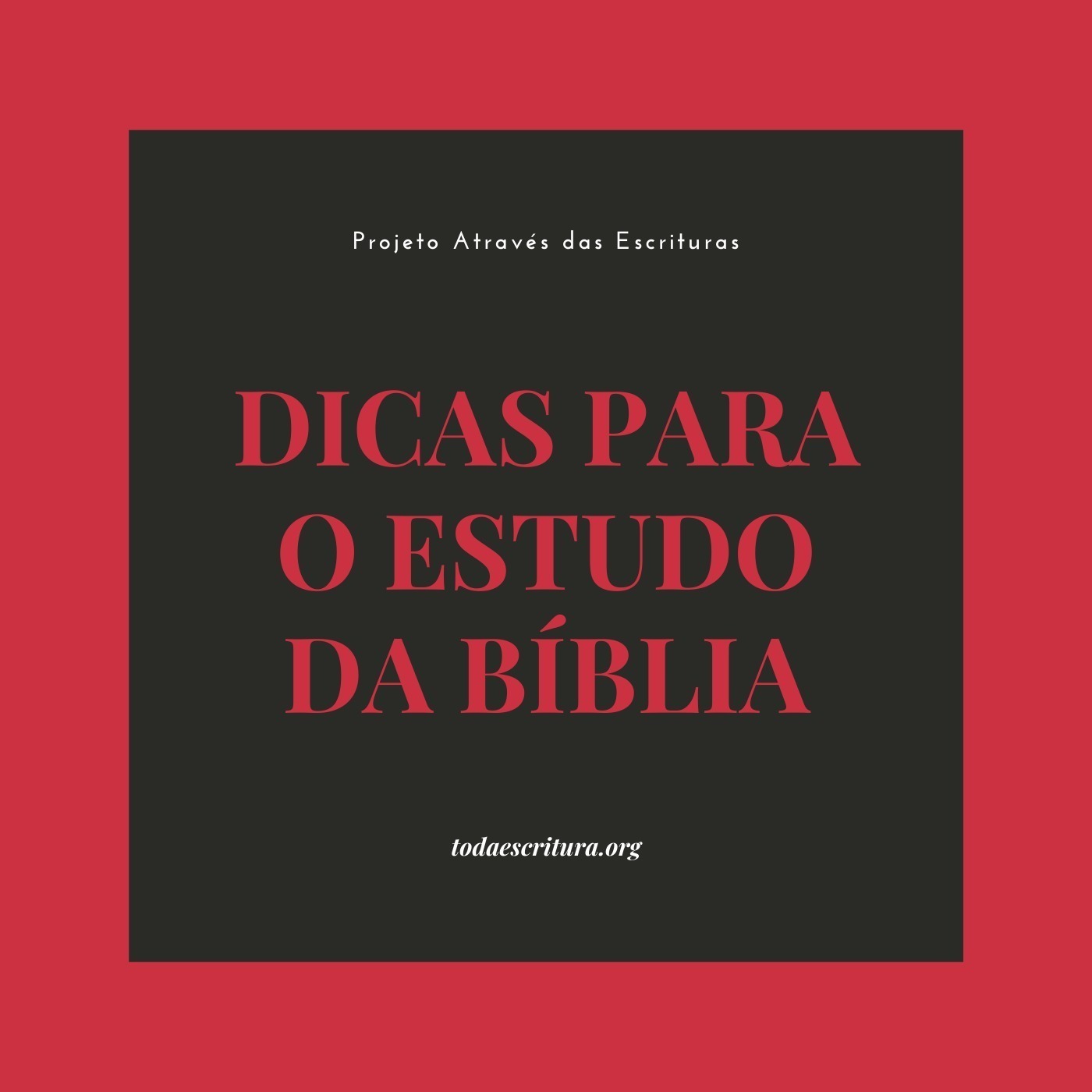 Tenha um projeto de leitura das Escrituras [Ep. 1]