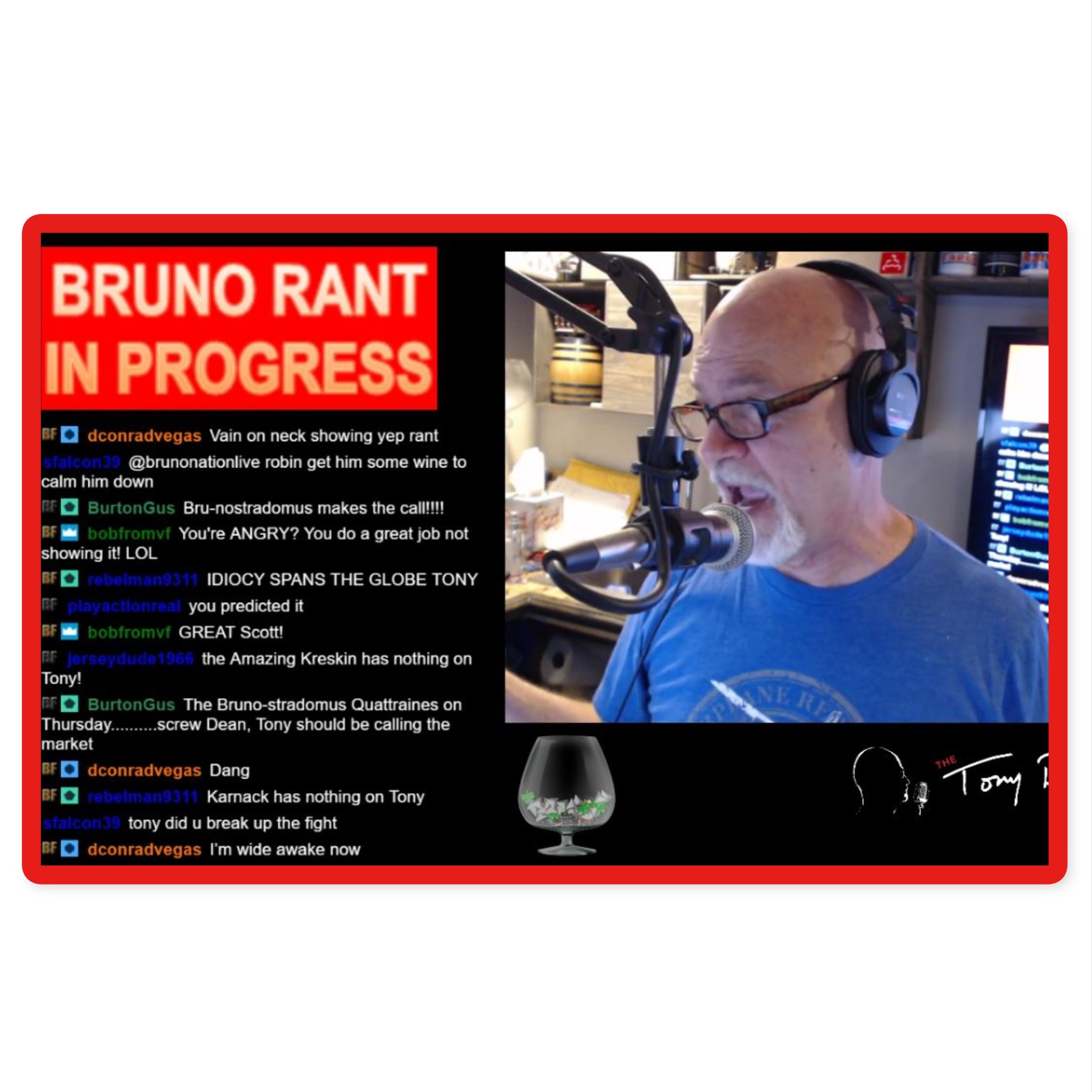 The Tony Bruno Show w/Harry Mayes