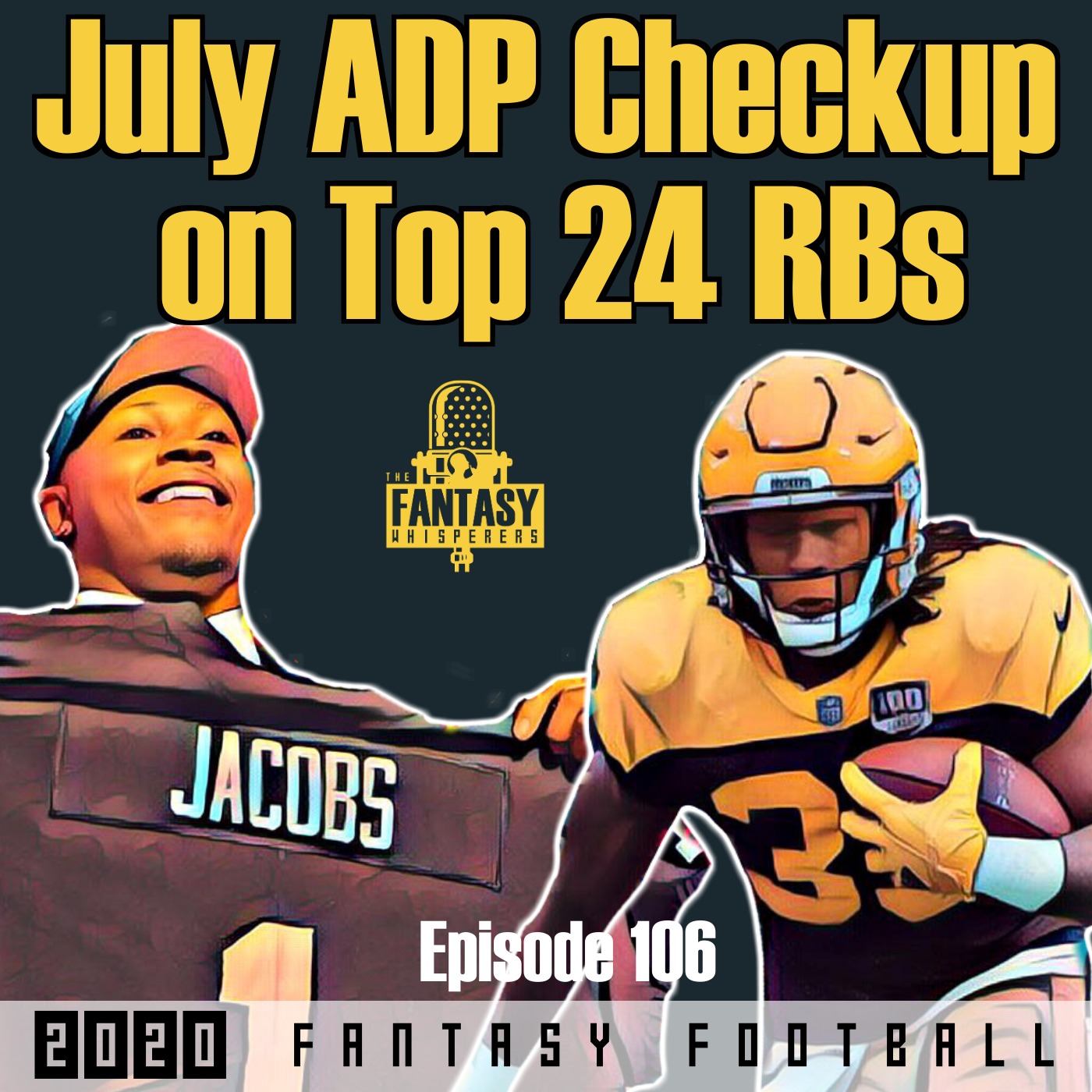 Fantasy Football Advice - July ADP Checkup on Top 24 RBs episode artwork