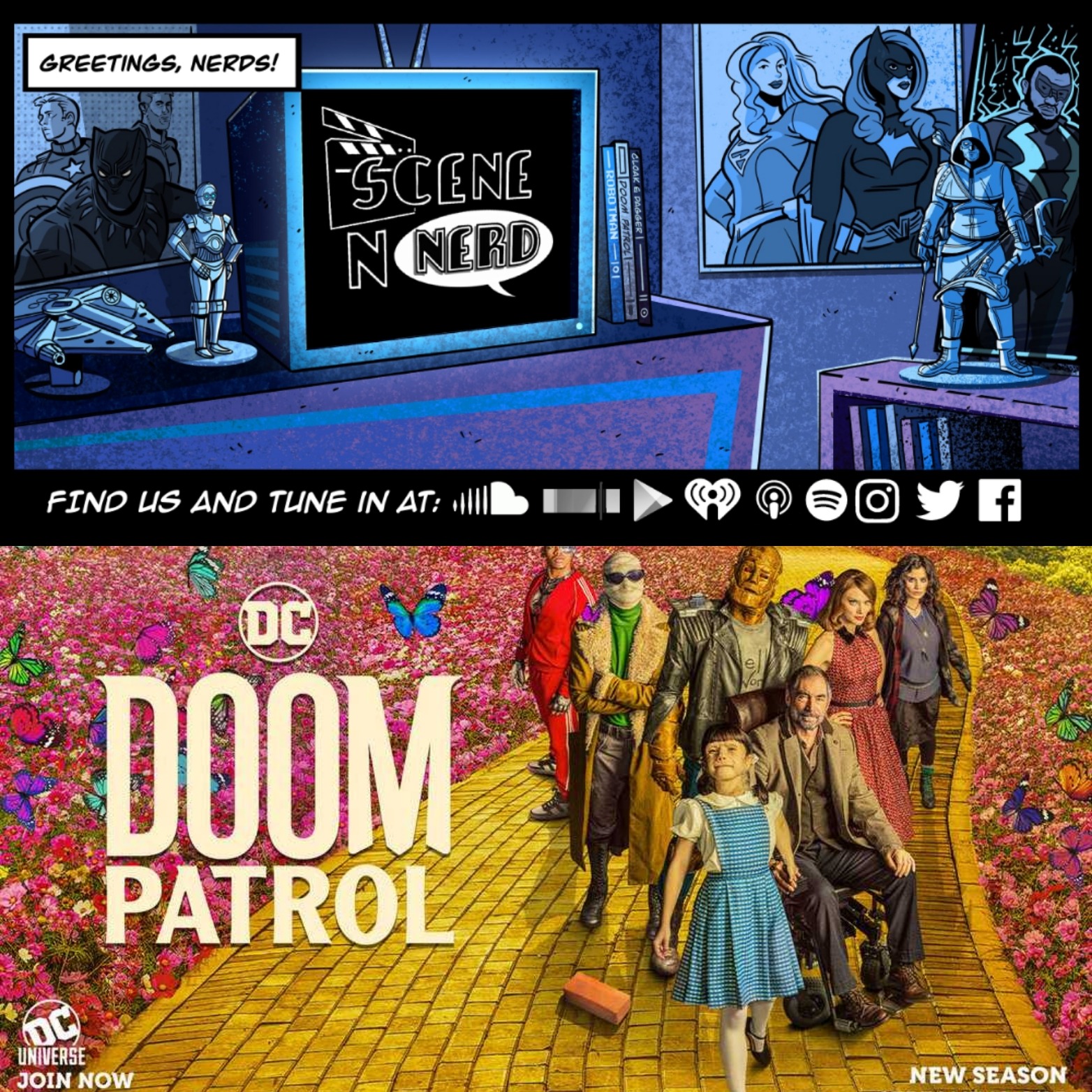 GVN Presents: Scene N Nerd - Doom Patrol Returns episode artwork