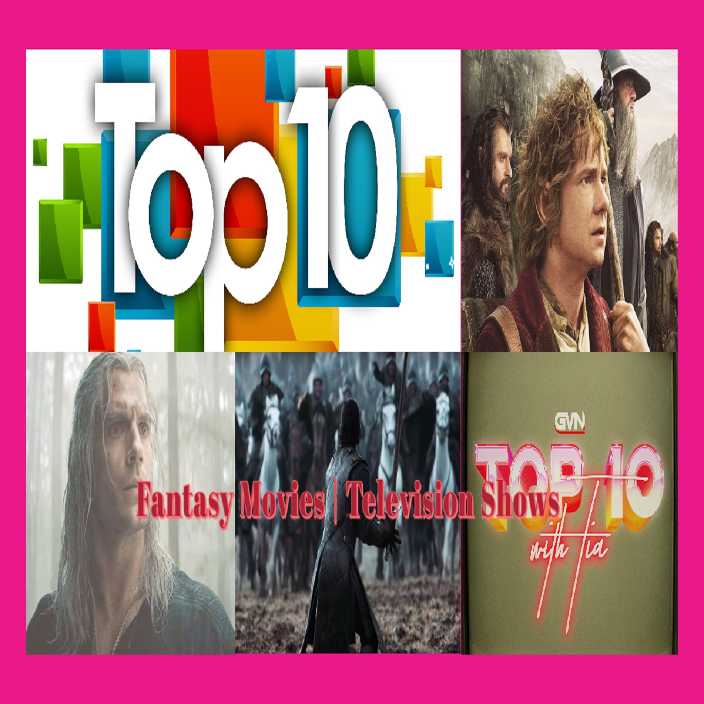 Top 10 Best Fantasy Movies & Television Shows episode artwork