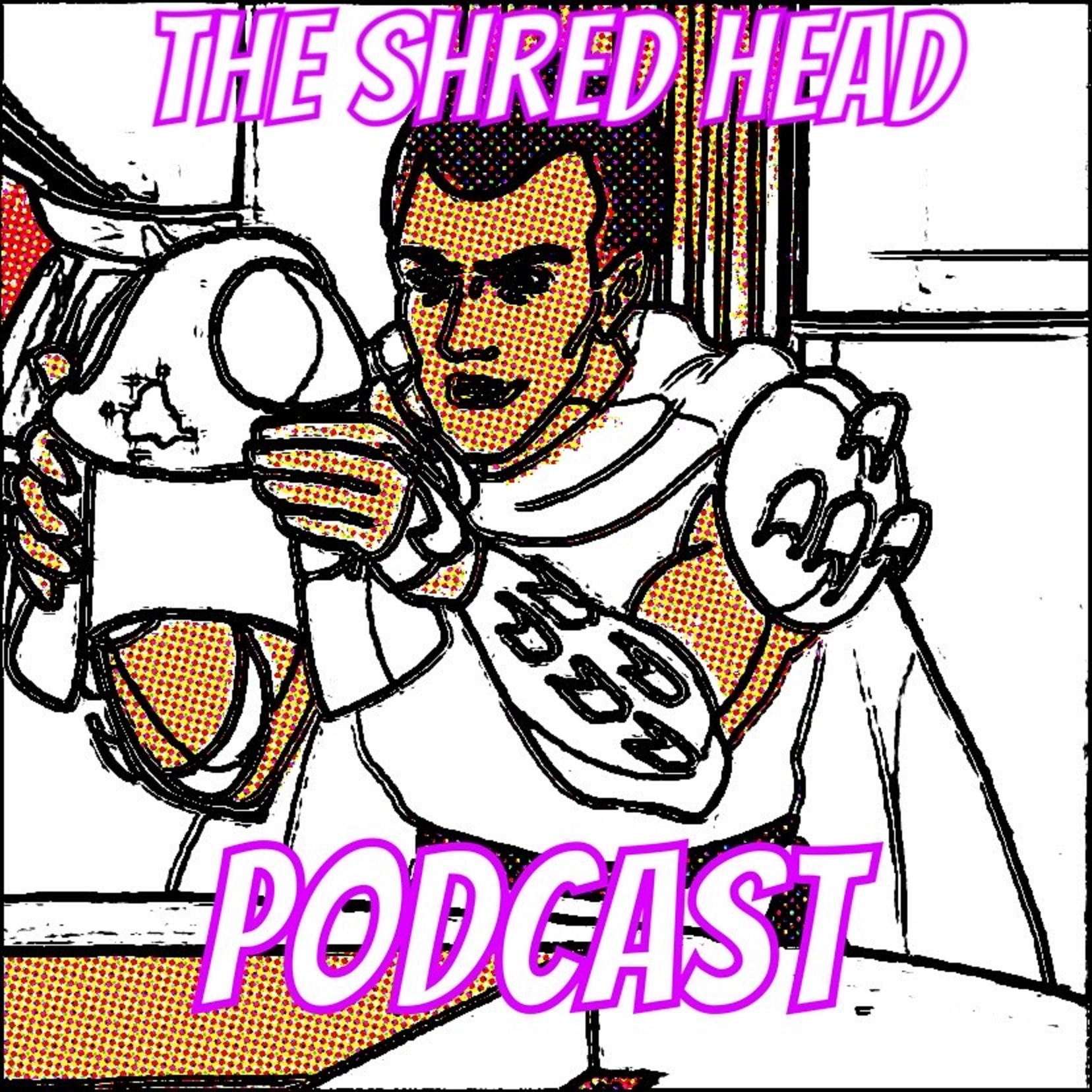 The Shred Head Podcast Album Art