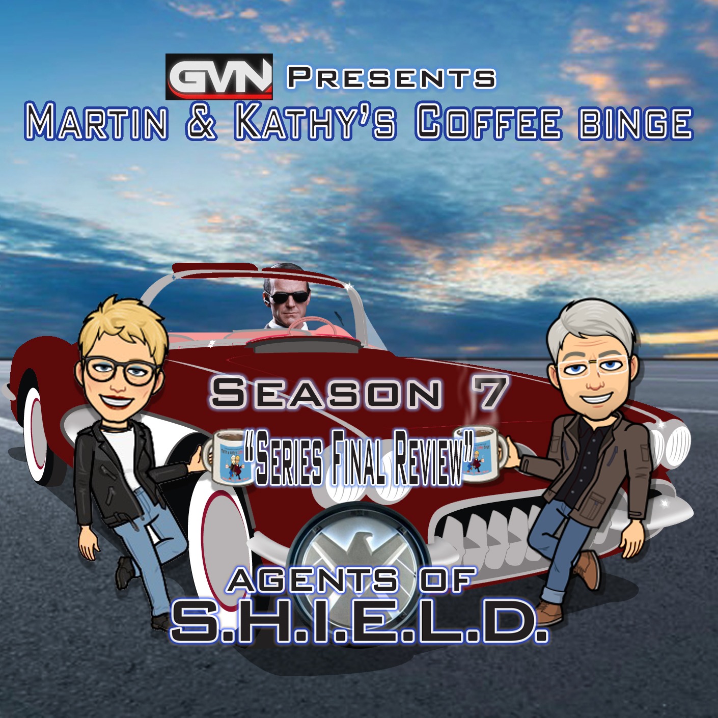 GVN’s Martin & Kathy’s Coffee Binge - Agents of SHIELD "FINALE" Review episode artwork