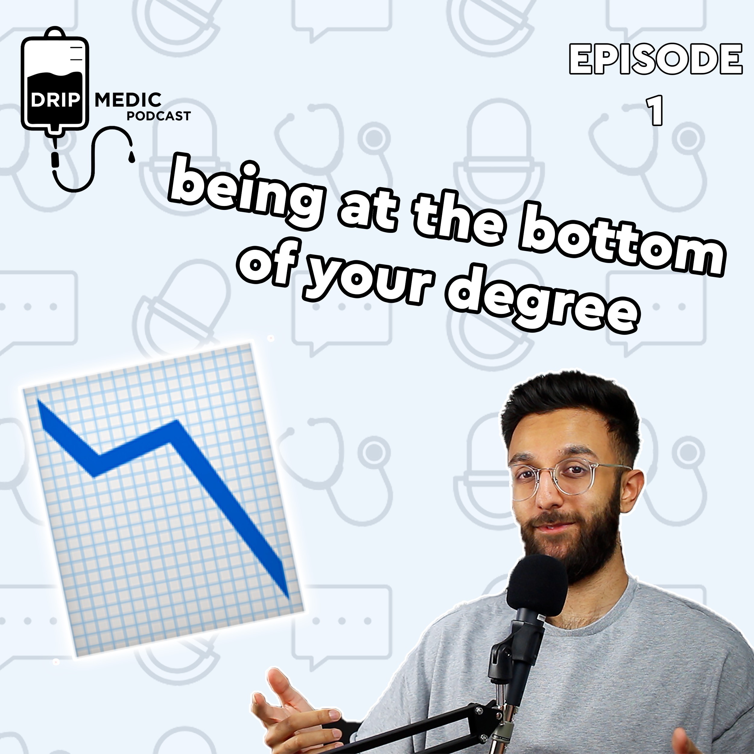 Failing at University, Medic YouTubers, Bottom Of Medical School [Advice & Tips] | DripMedic #1 episode artwork